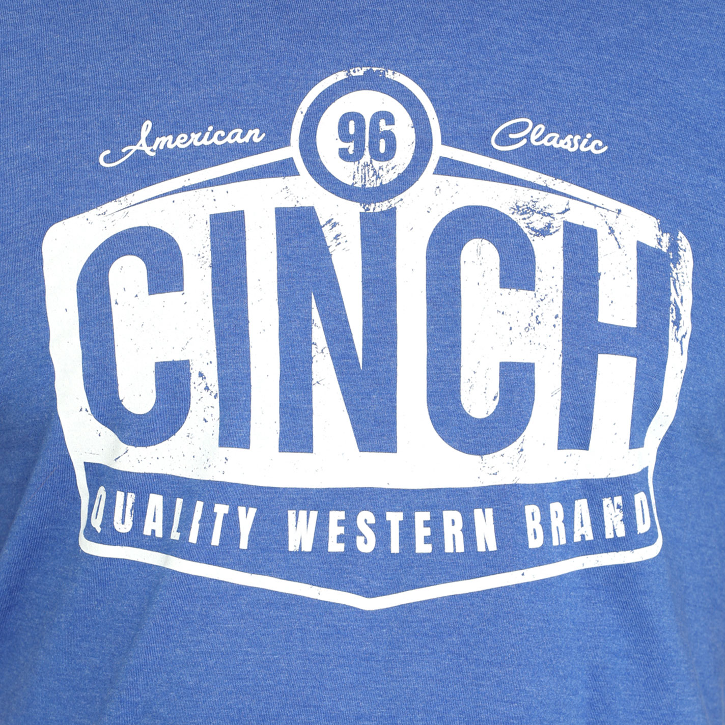 Cinch Men's Royal Blue Cinch Logo Graphic T-Shirt - Image 1