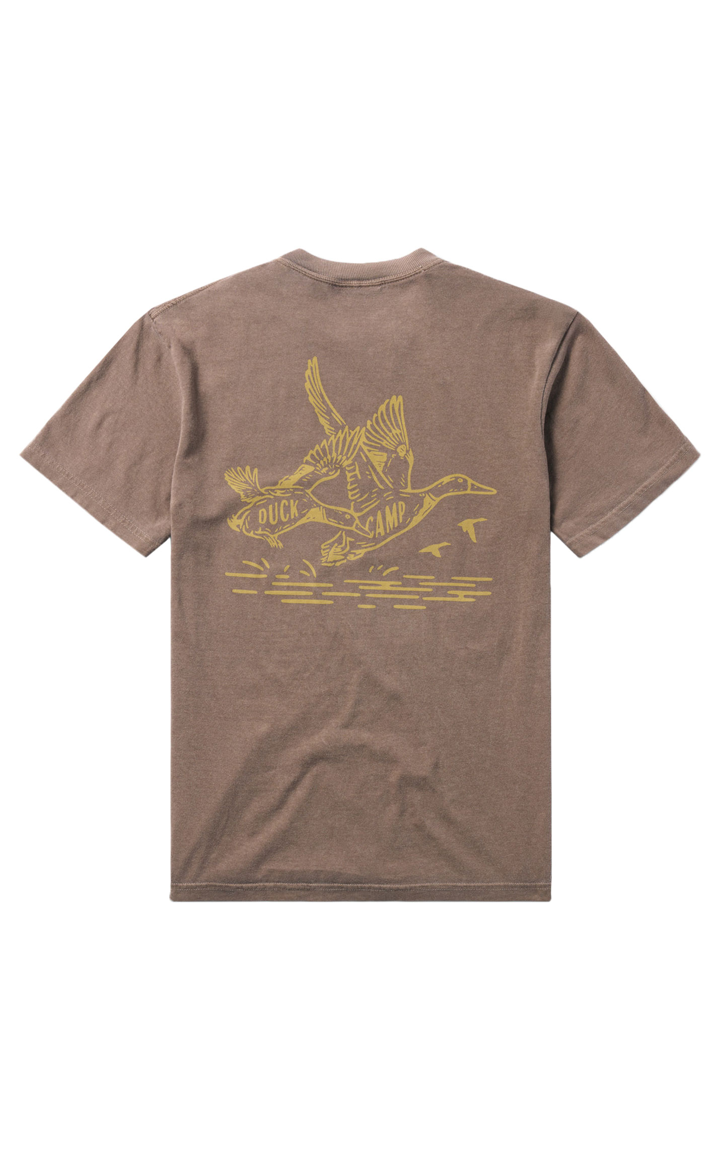 Duck Camp Men's Pin Oak Flight of the Mallards Logo T-Shirt - Image 1