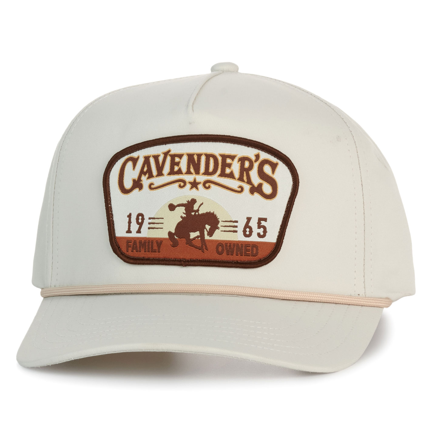 Cavender's Bone & Bronc Logo Patch Cap - Image 1