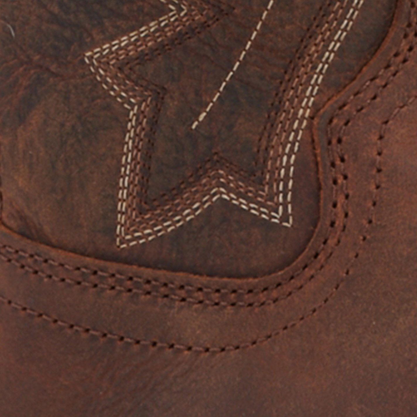 Durango Men's Westward Prairie Brown Wide Square Toe Cowboy Boots - Image 1