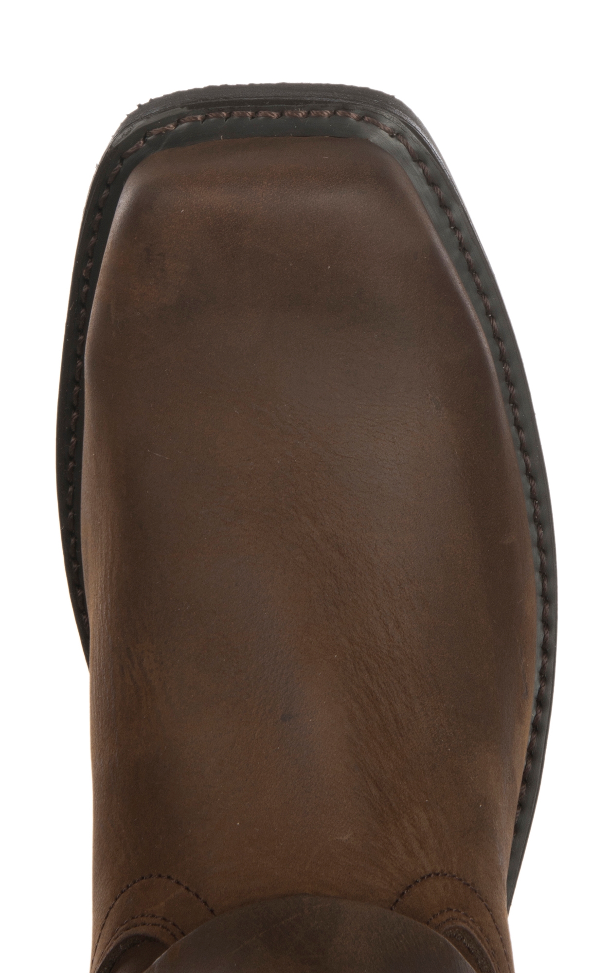 Durango Men's Distressed Brown Harness Square Toe Boots - Image 1