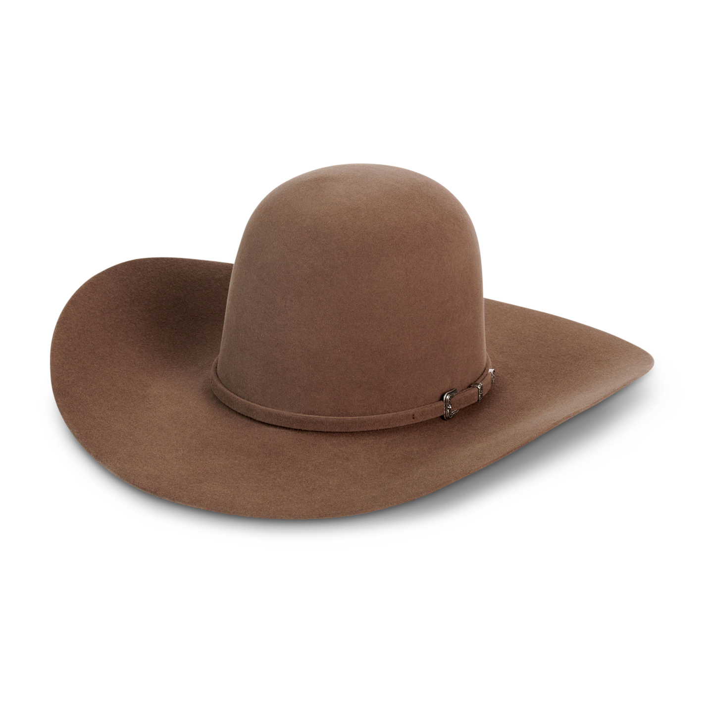 American Hat Co. Pecan Open Crown 10X Felt Cowboy Hat - Image 1