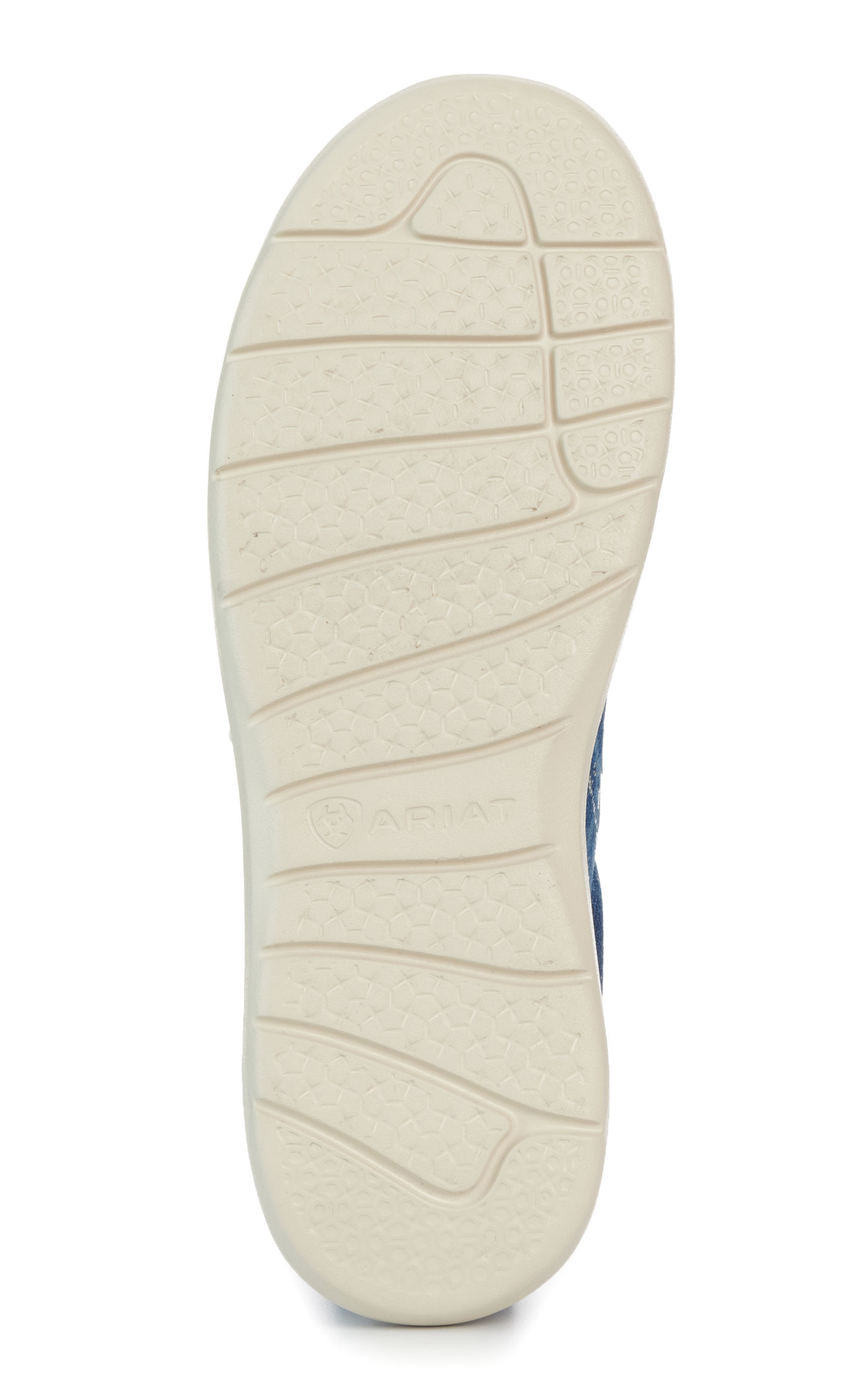 Ariat Women's Hilo Silver Splatter Denim Moc Toe Casual Shoes - Image 1