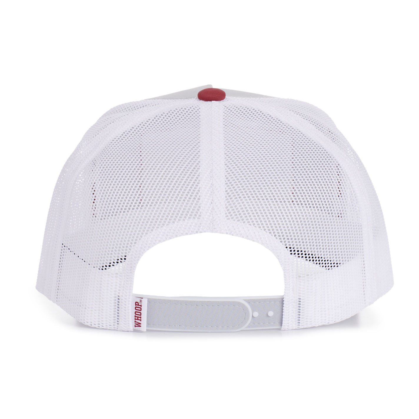 Hooey Collegiate Collection Gray White & Maroon A&M Aggies Curved Bill Patch Cap - Image 1