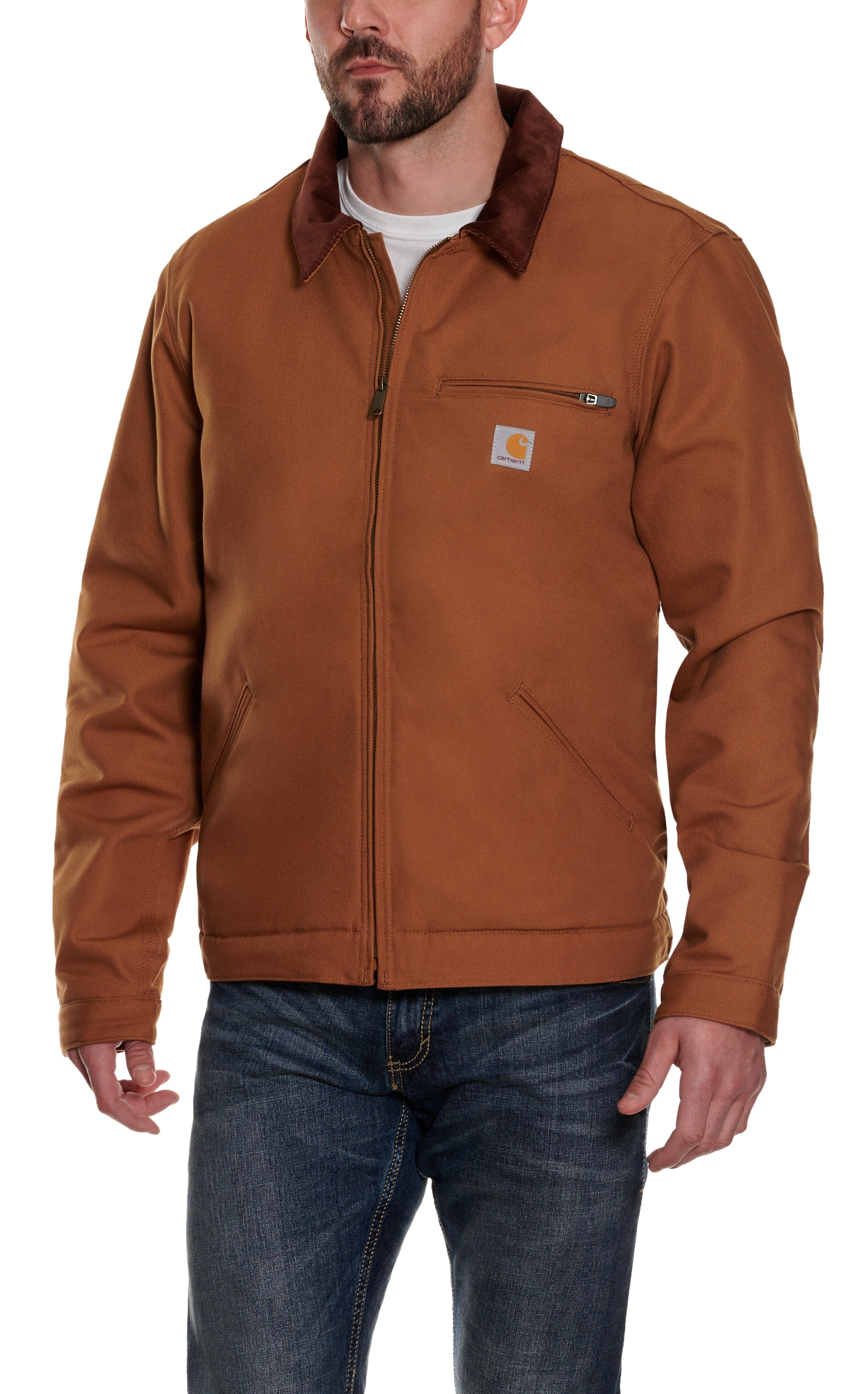 Carhartt Men's Carhartt Brown Detroit Jacket - Image 1