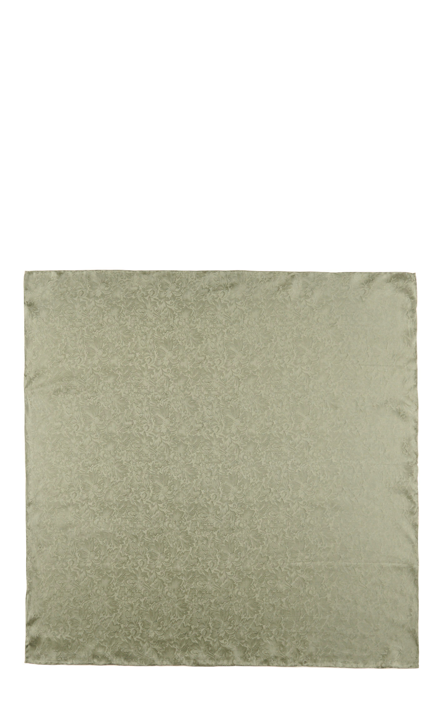Jacquard Sage Silk Wild Rags Scarf - Image 1