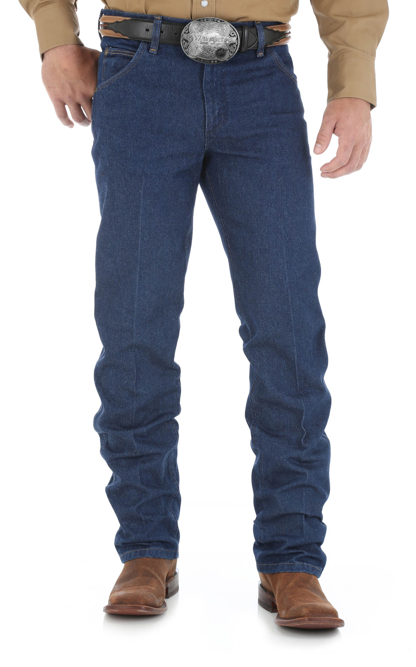 Wrangler Premium Performance Cowboy Cut Prewashed Big Jeans - Image 1