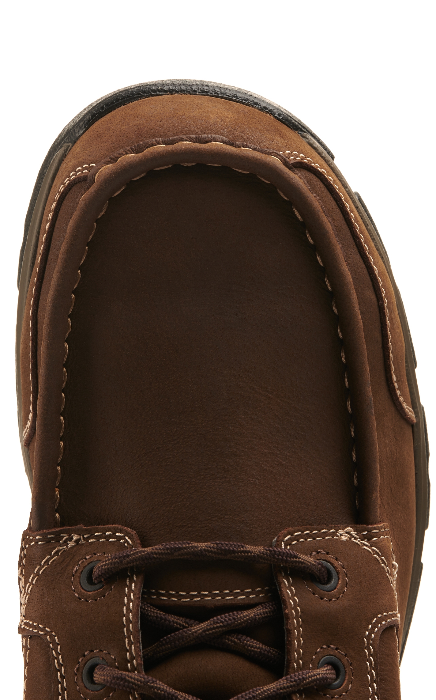 Ariat Men's Edge LTE Dark Brown Chukka MetGuard Round Composite Toe Lace Up Work Boot - Image 1
