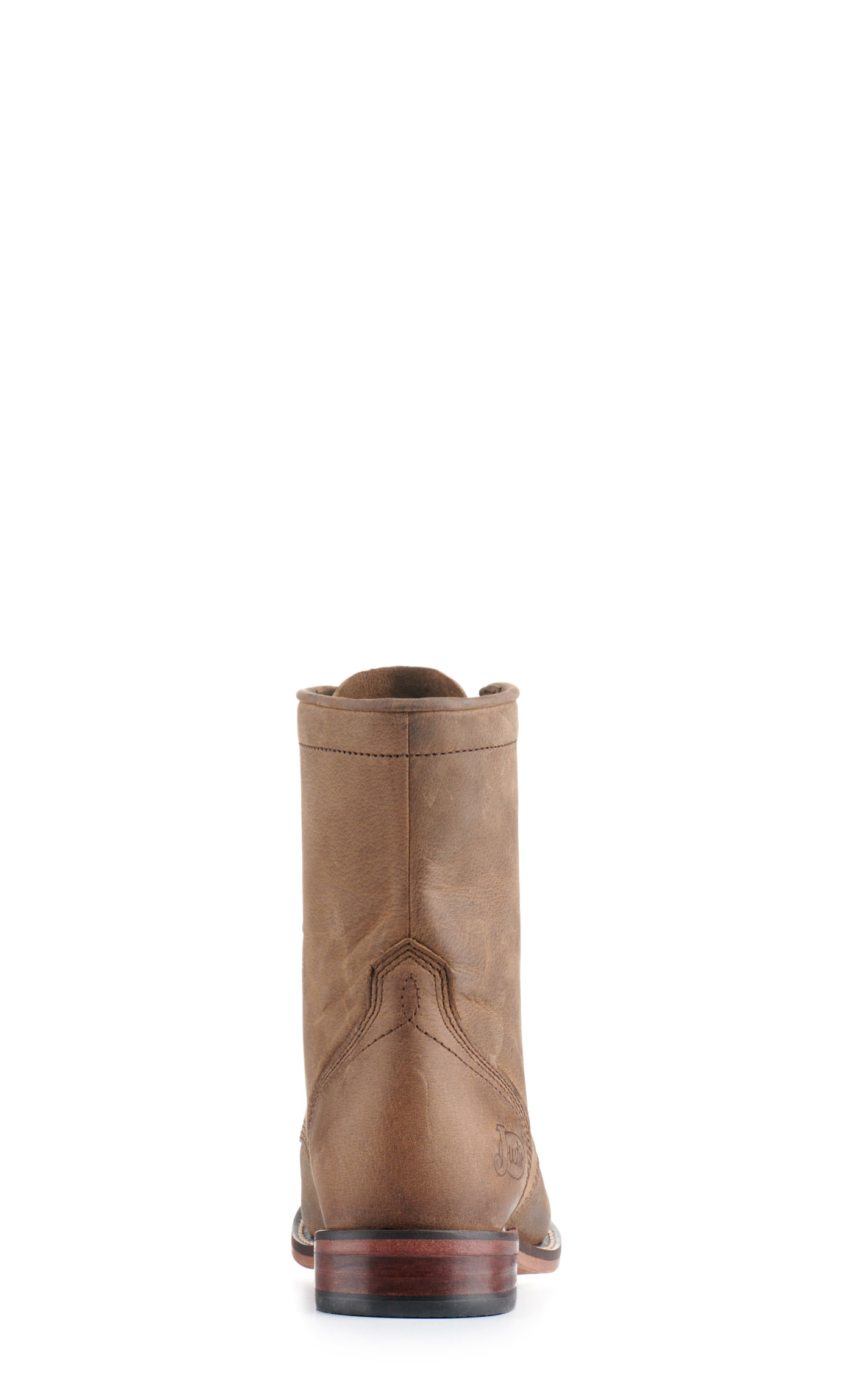 Justin Women's McKean Khaki Round Toe Lace Up Roper Boot - Image 1