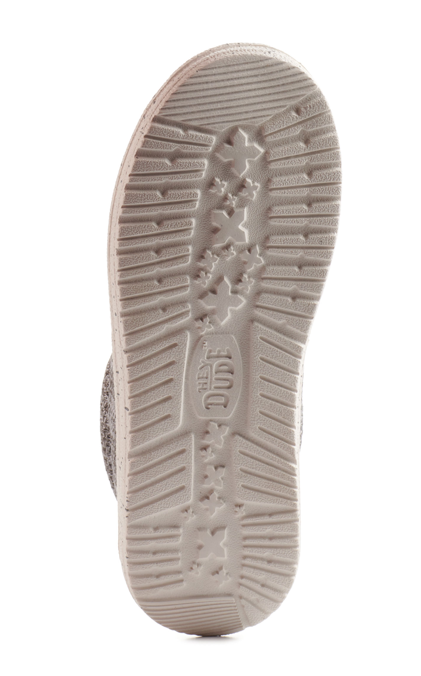 Hey Dude Kids' Wally Stretch Sox Gray Moc Toe Casual Shoes - Image 1