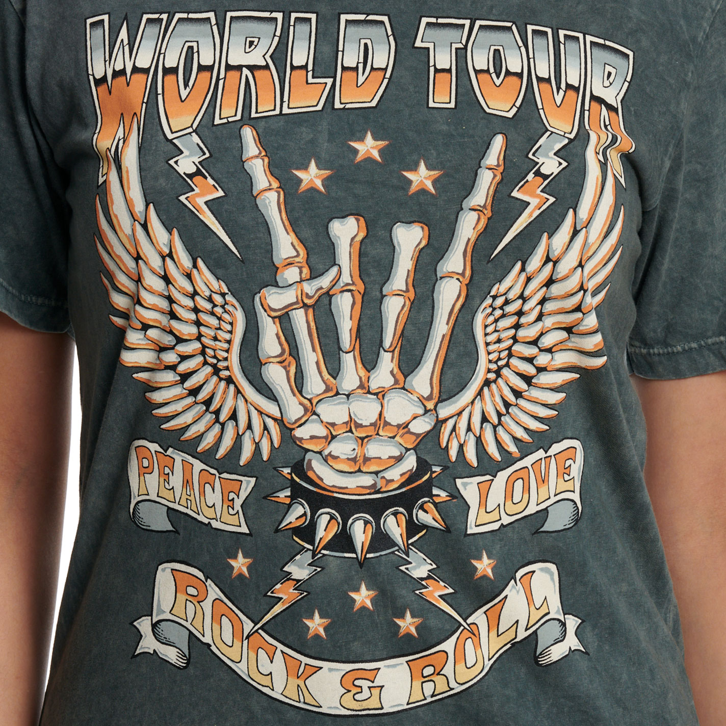 Lotus Fashion Women's Stone World Tour Graphic T-Shirt - Image 1