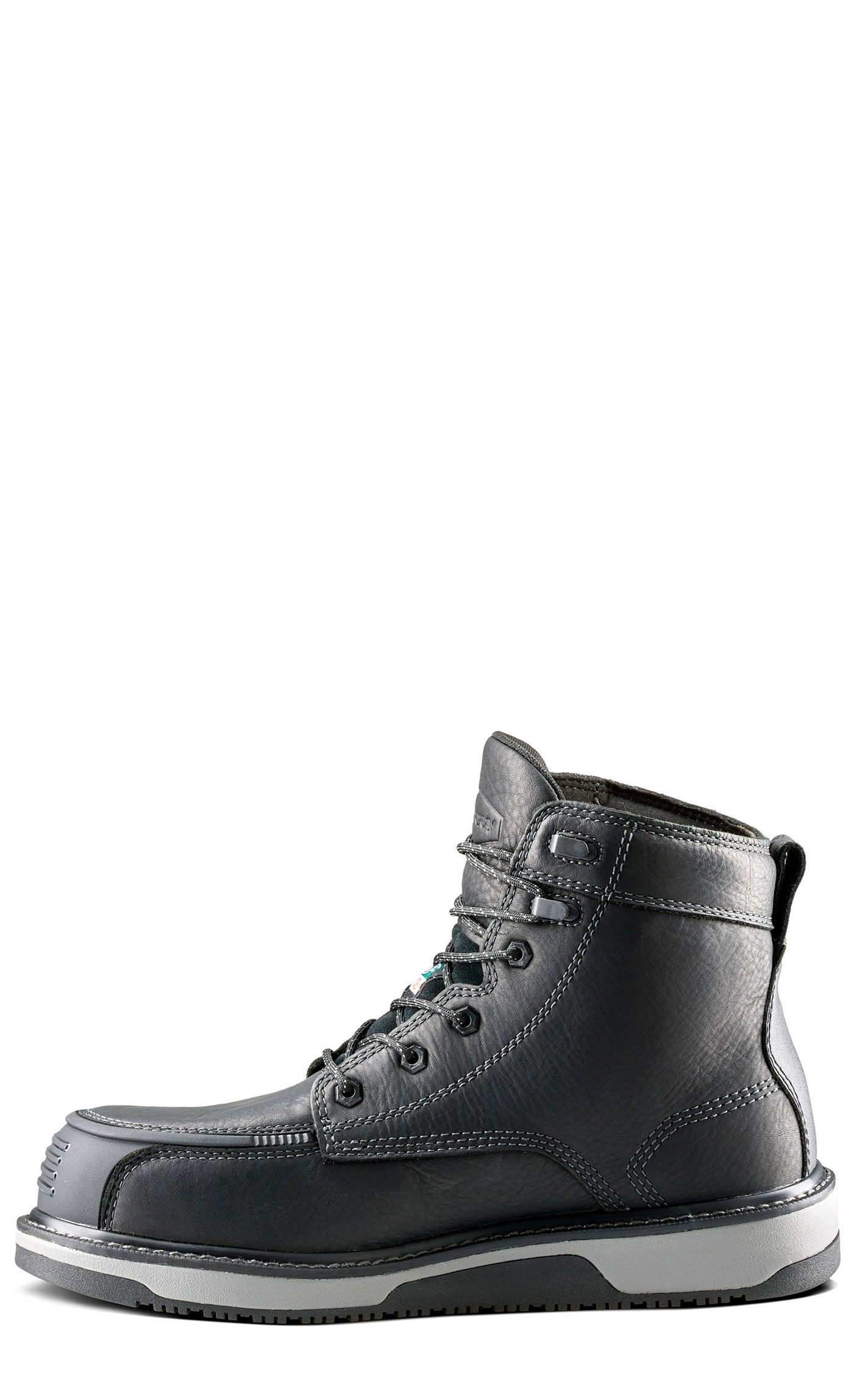 Terra Men’s Black Ironstone 6” Waterproof Composite Toe Safety Work Boots - Image 1