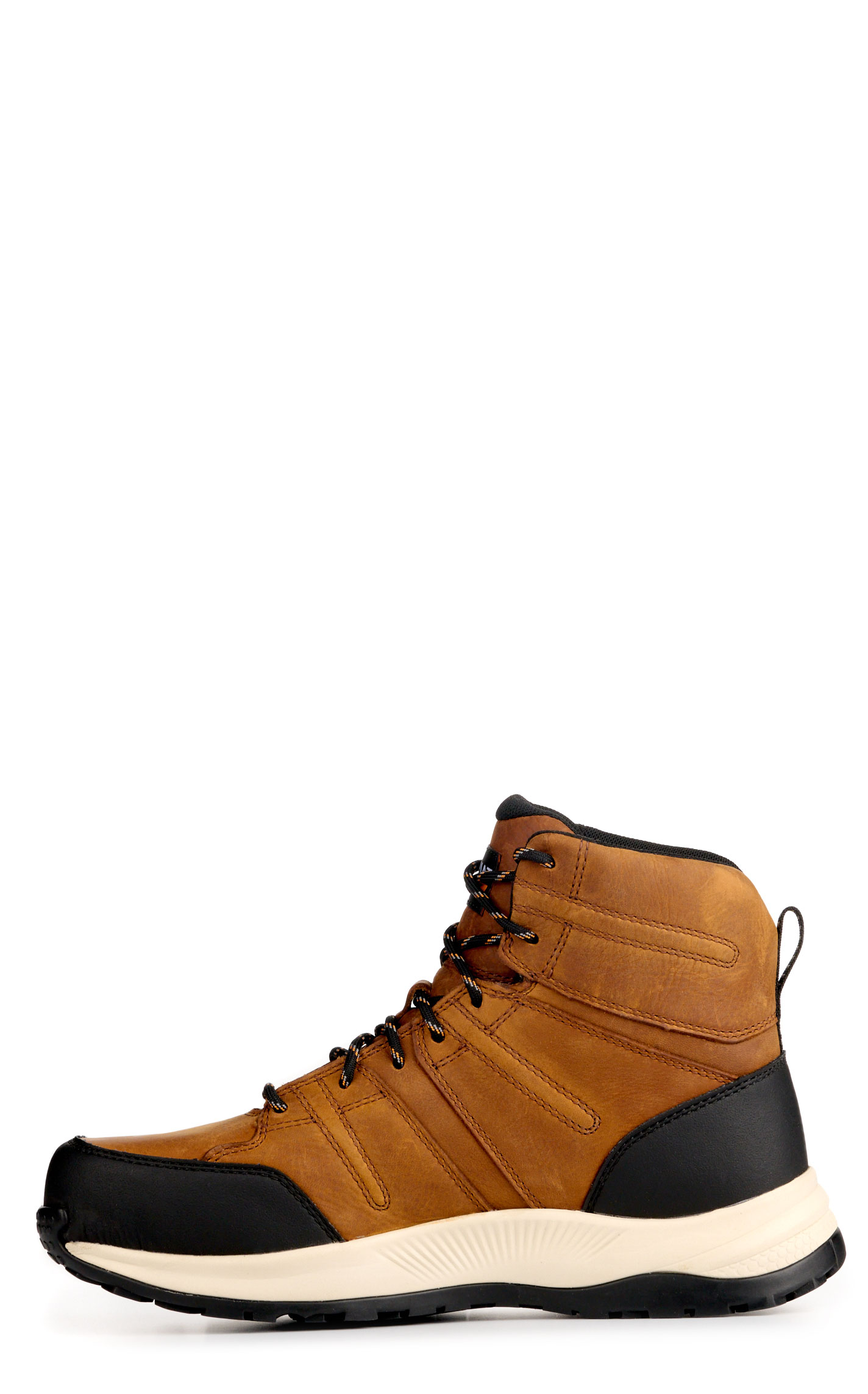 Ariat Men’s Outpace Shift Natural Brown Waterproof Round Composite Toe Work Boots - Image 1