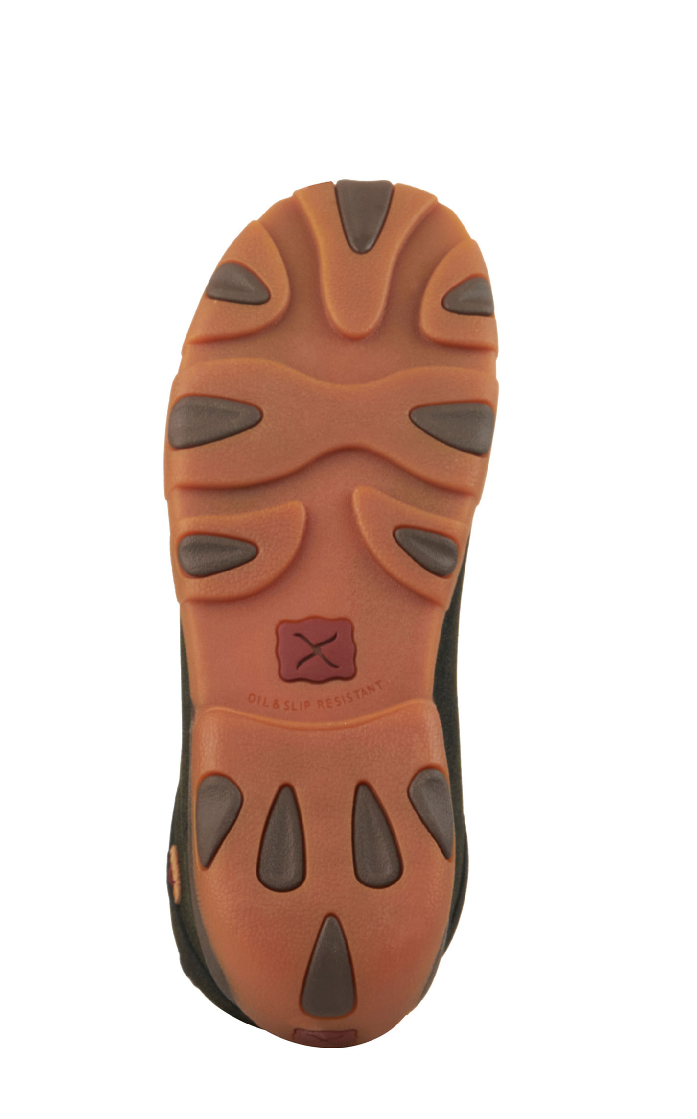 Twisted X Men's Charcoal Round Steel Toe Chuckka Driving Moc Work Shoe - Image 1