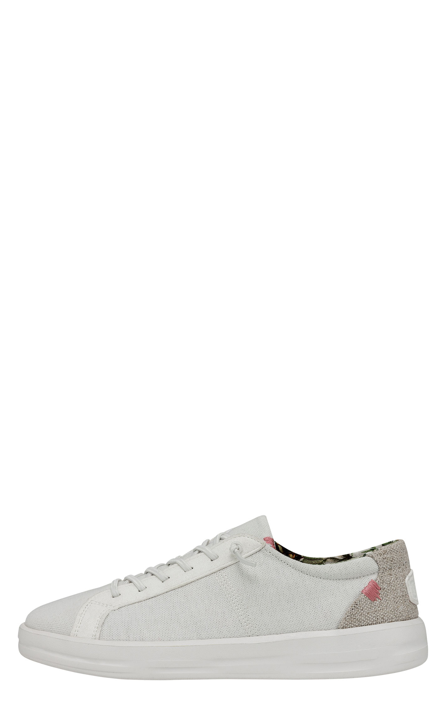 Hey Dude Women's Coconut White Karina Sneaker - Image 1