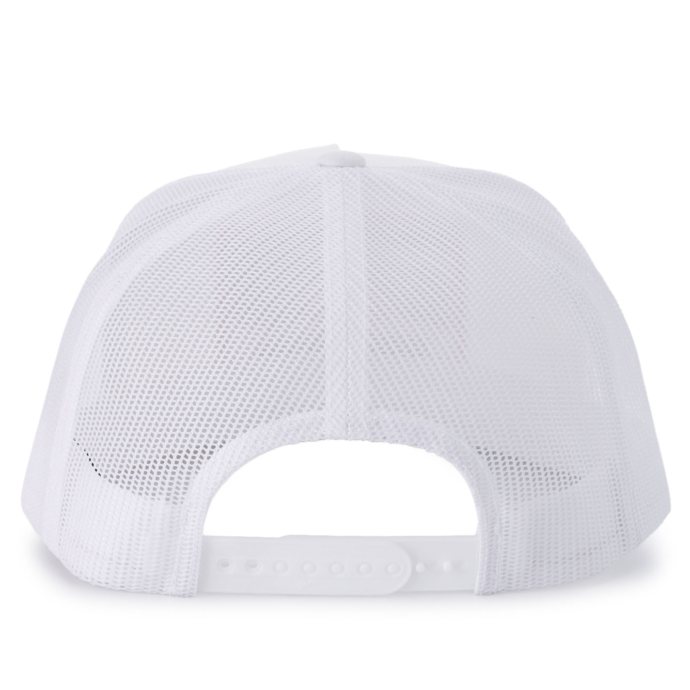 Lazy J Ranch Wear Men's White Retro Navy & Orange Logo Patch Cap - Image 1