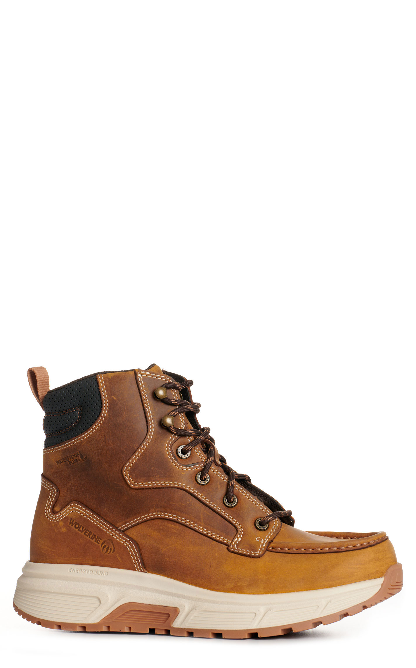 Wolverine Men's Ride Performance Wedge Tan CarbonMax Composite Toe Work Boot - Image 6