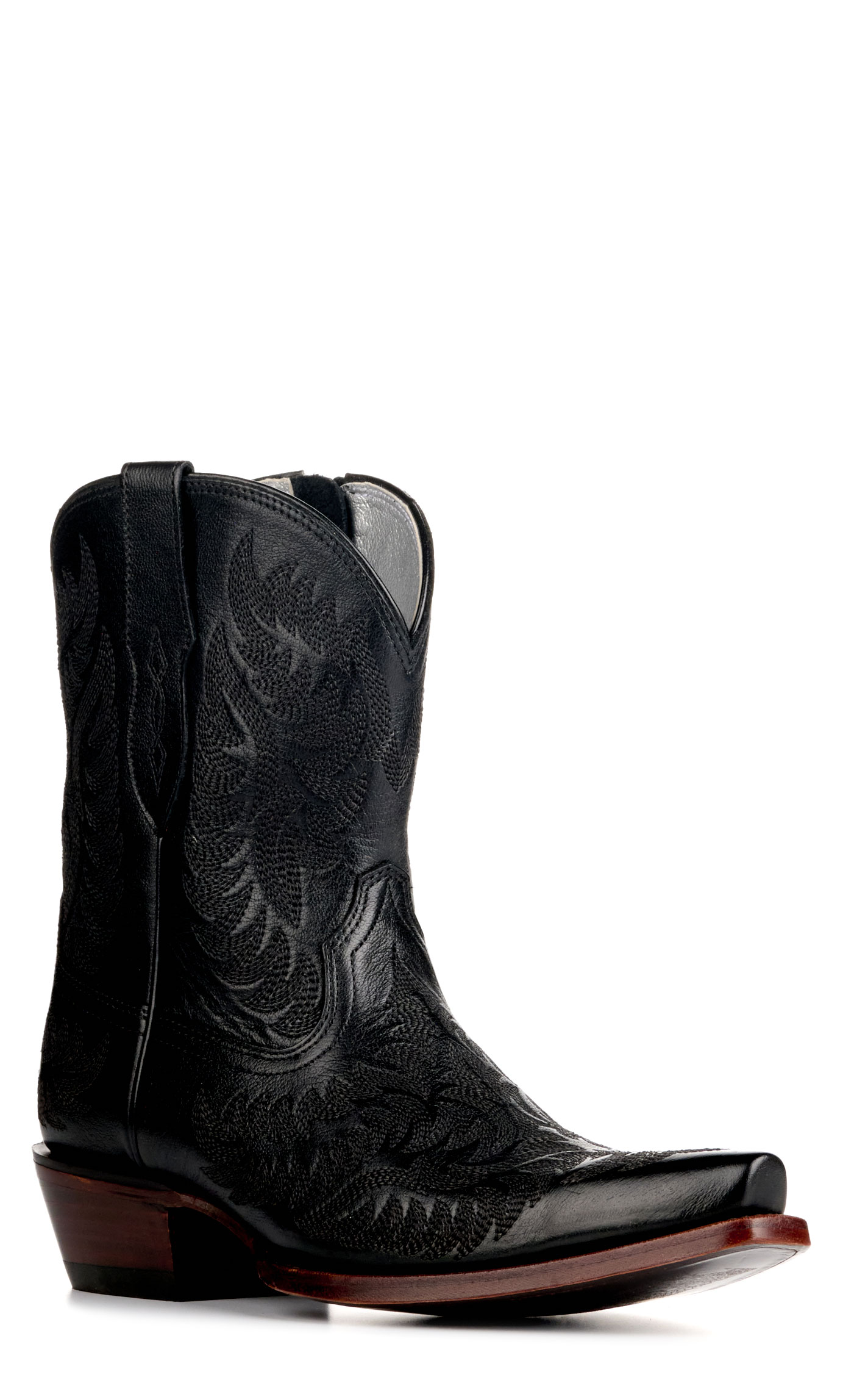 Ariat Women's Obsidian Cate Snip Toe Shorty Cowboy Boots - Image 1