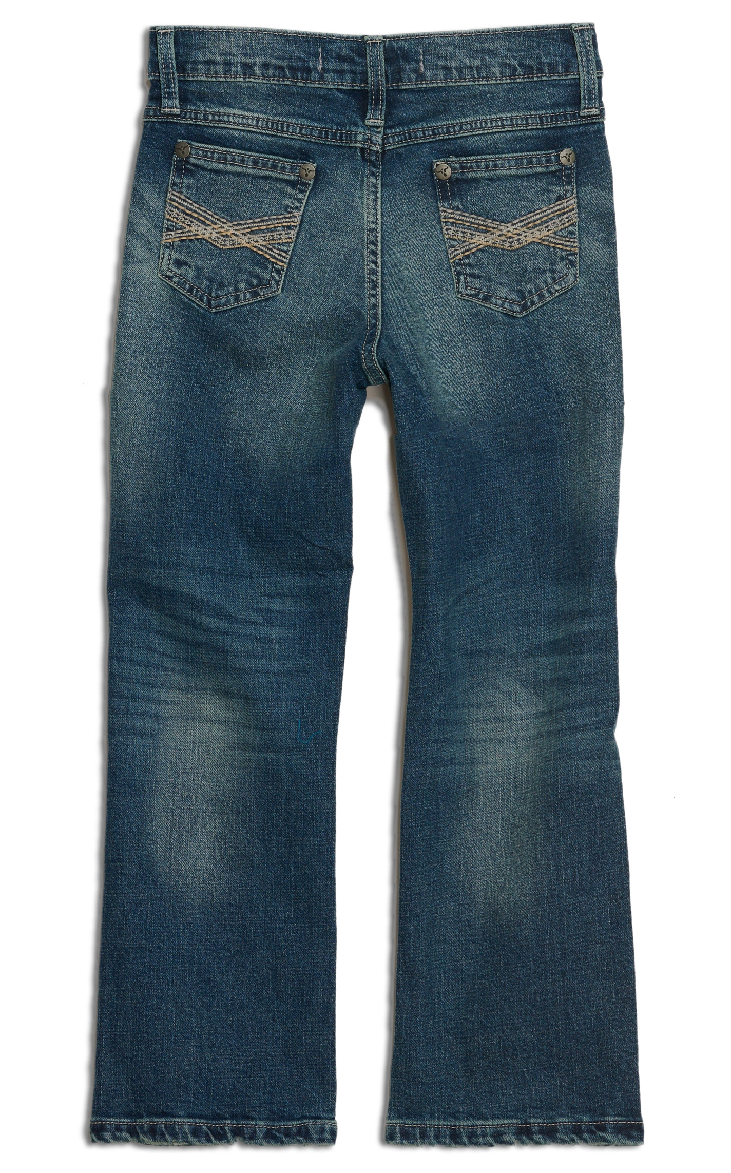 Wrangler 20X Boys' Caprock Canyon Medium Wash Slim Fit Boot Cut Jean (1T-7) - Image 1