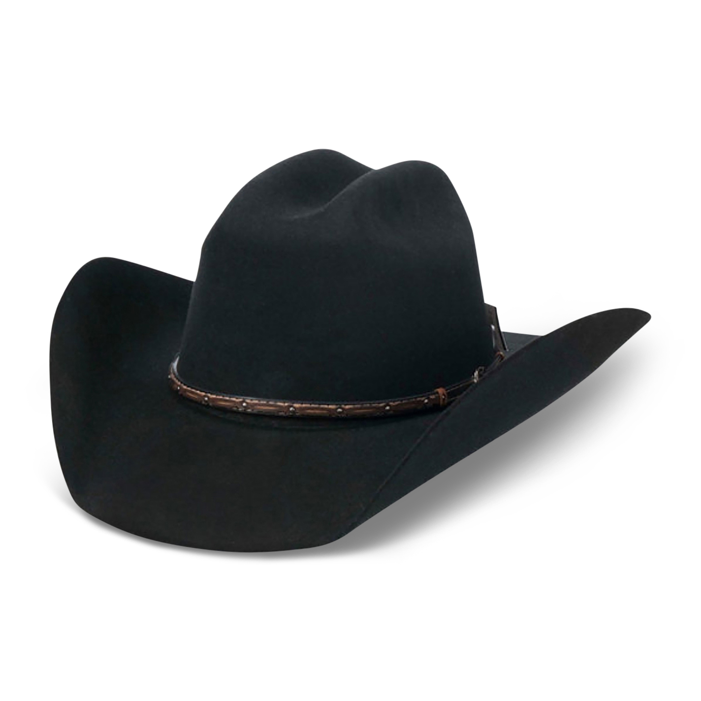 Cavender's Cowboy Collection 3X Black Premium Wool Cowboy Hat - Image 1
