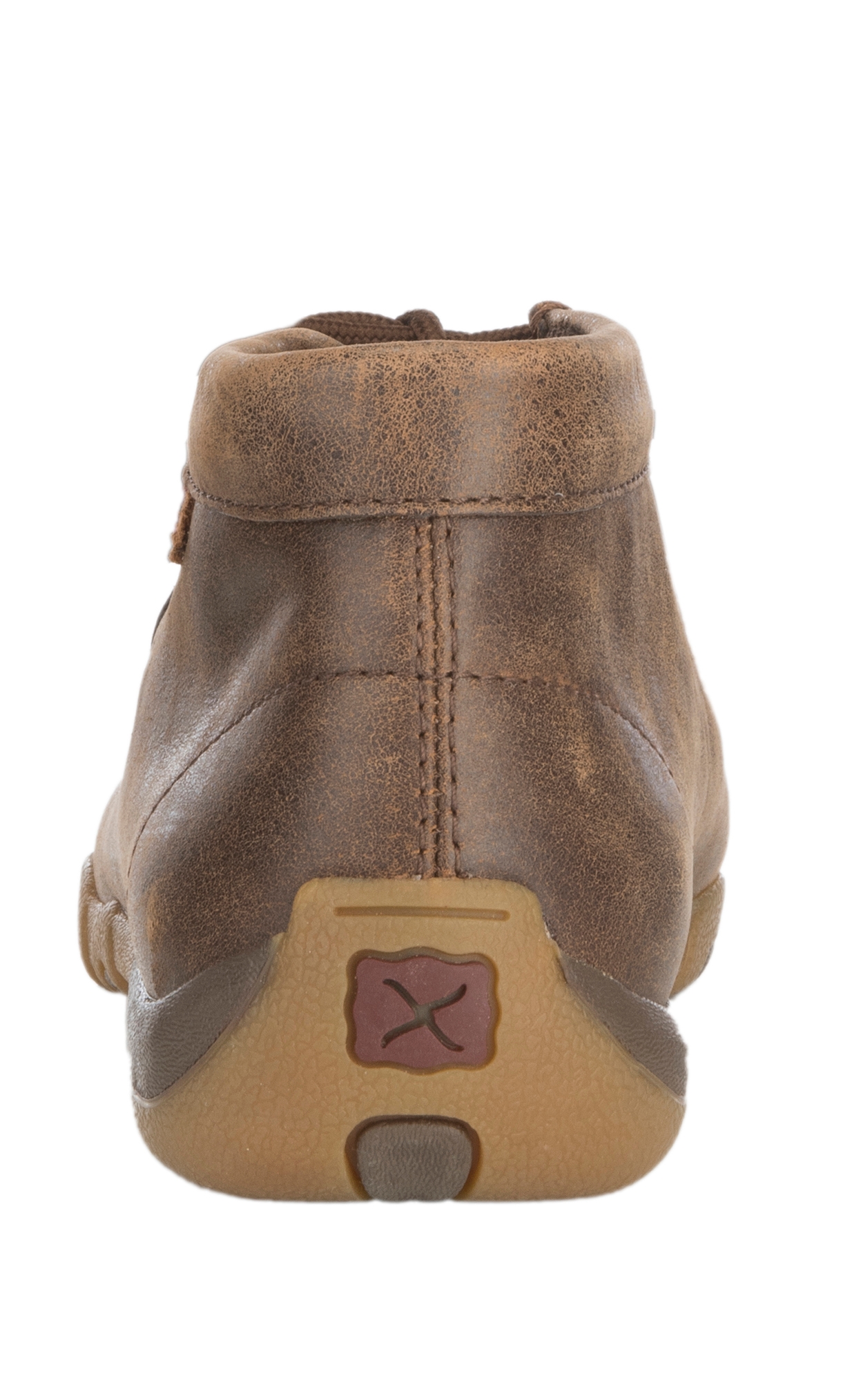 Twisted X Women's Brown and Floral Inlay Driving Moccasin Casual Shoes - Image 1
