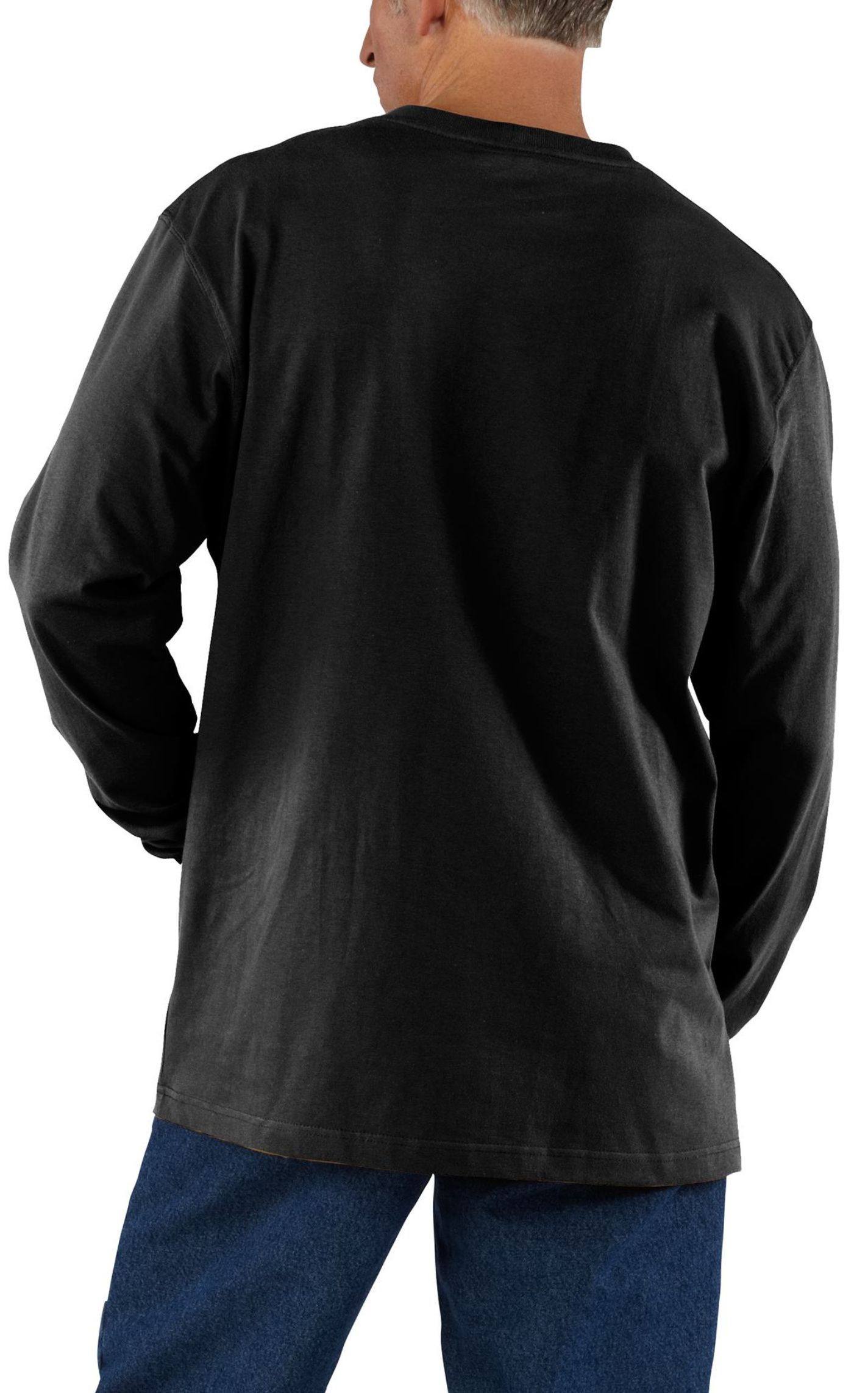 Carhartt Black Original Fit Work Shirt - Image 1