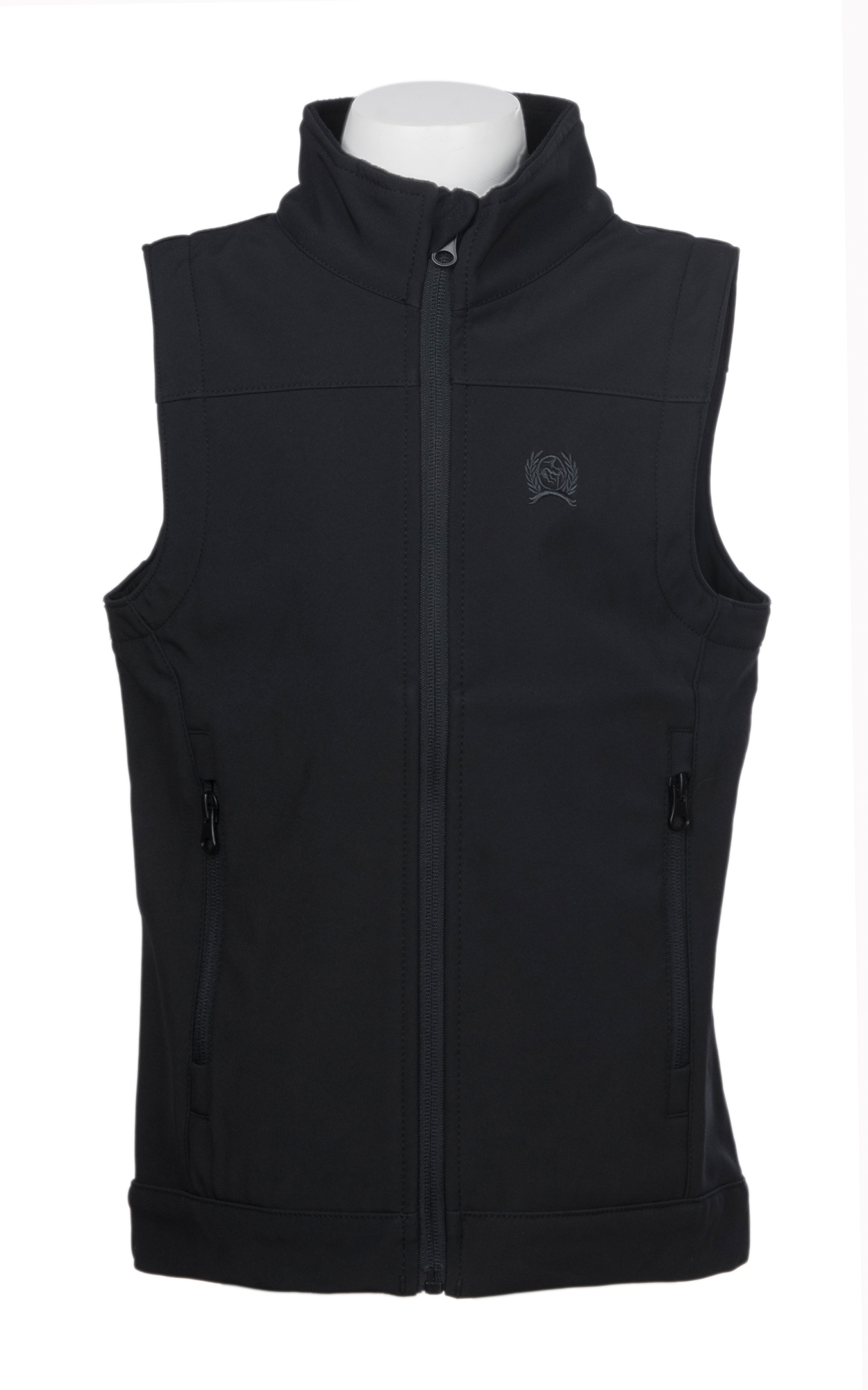 Cinch Boys' Black Bonded Vest - Image 1