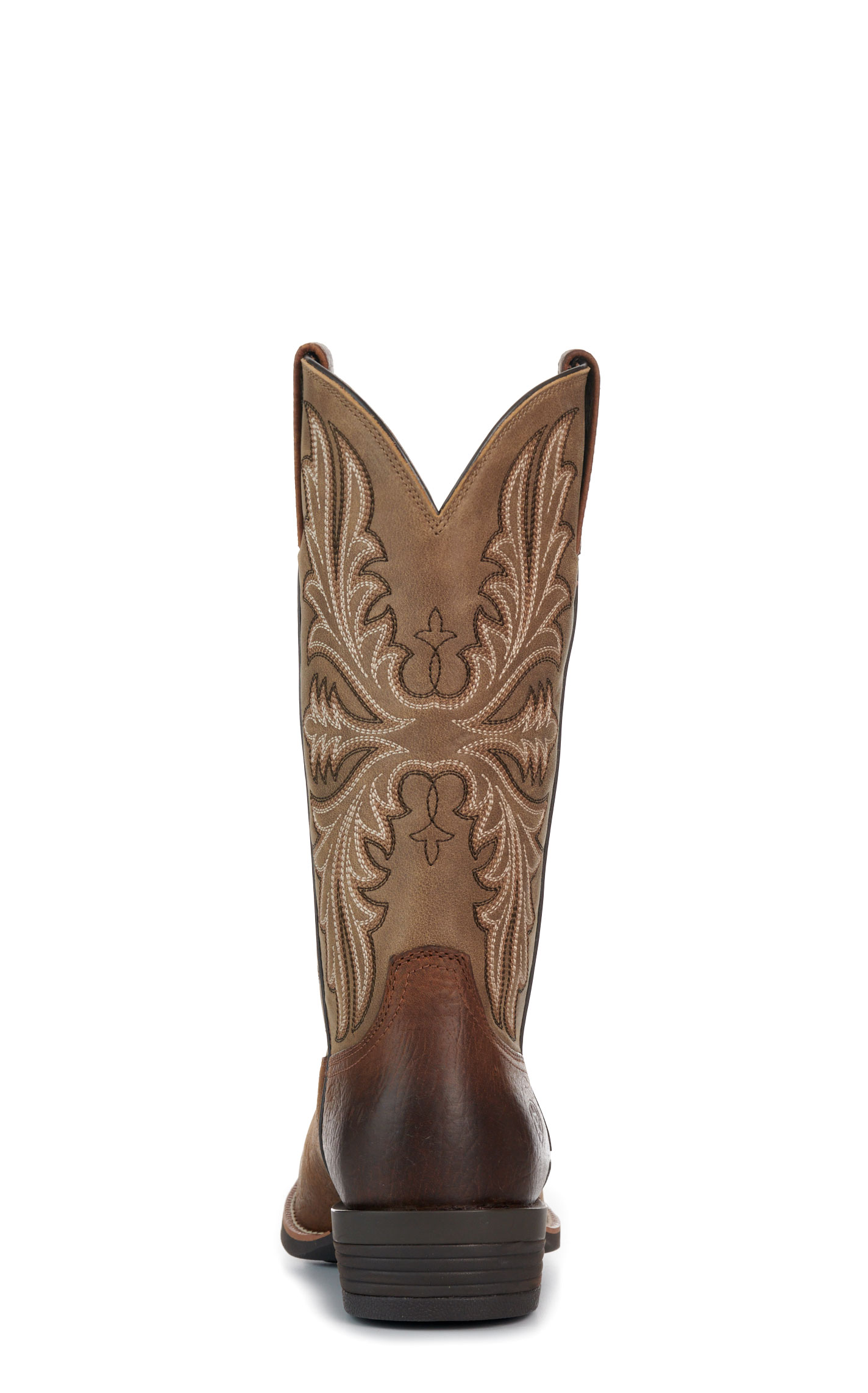 Ariat Men's Earth Brown Bomber Narrow Cutter Toe Cowboy Boots - Image 1