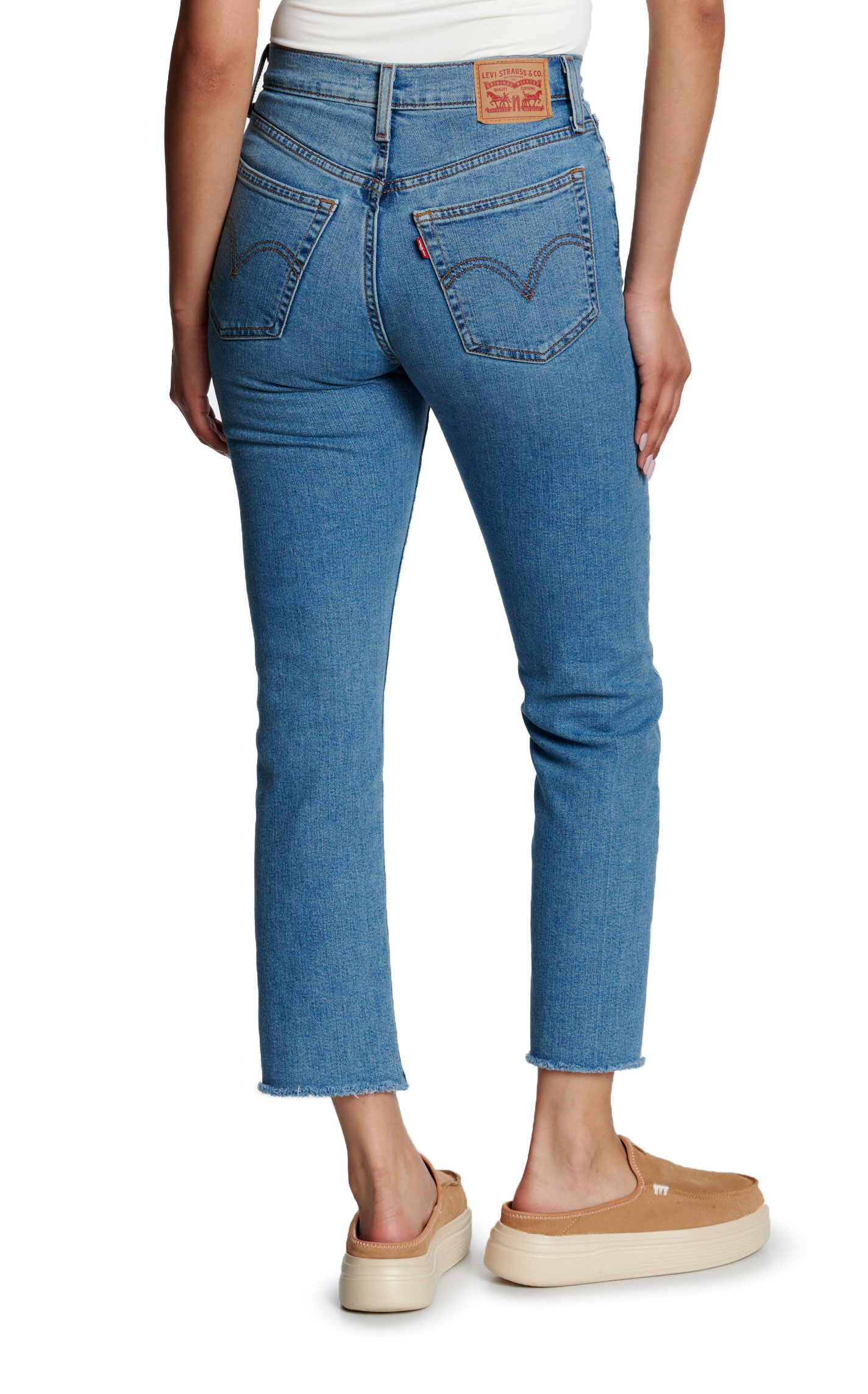 Levi's Women's Wedgie Night Sight Straight Leg Jeans - Image 1
