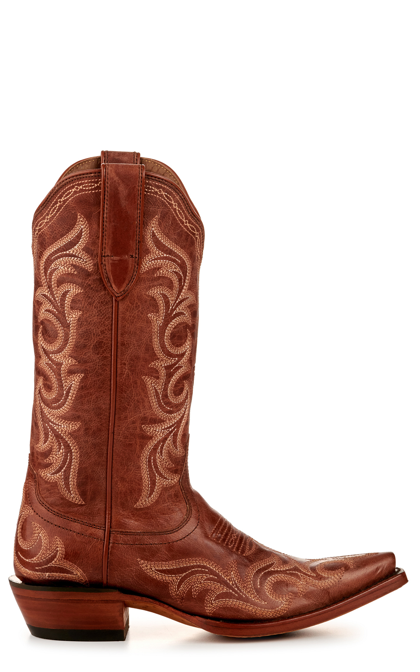 Ariat Women's Hazen Whiskey Barrel Brown Snip Toe Cowboy Boots - Image 1