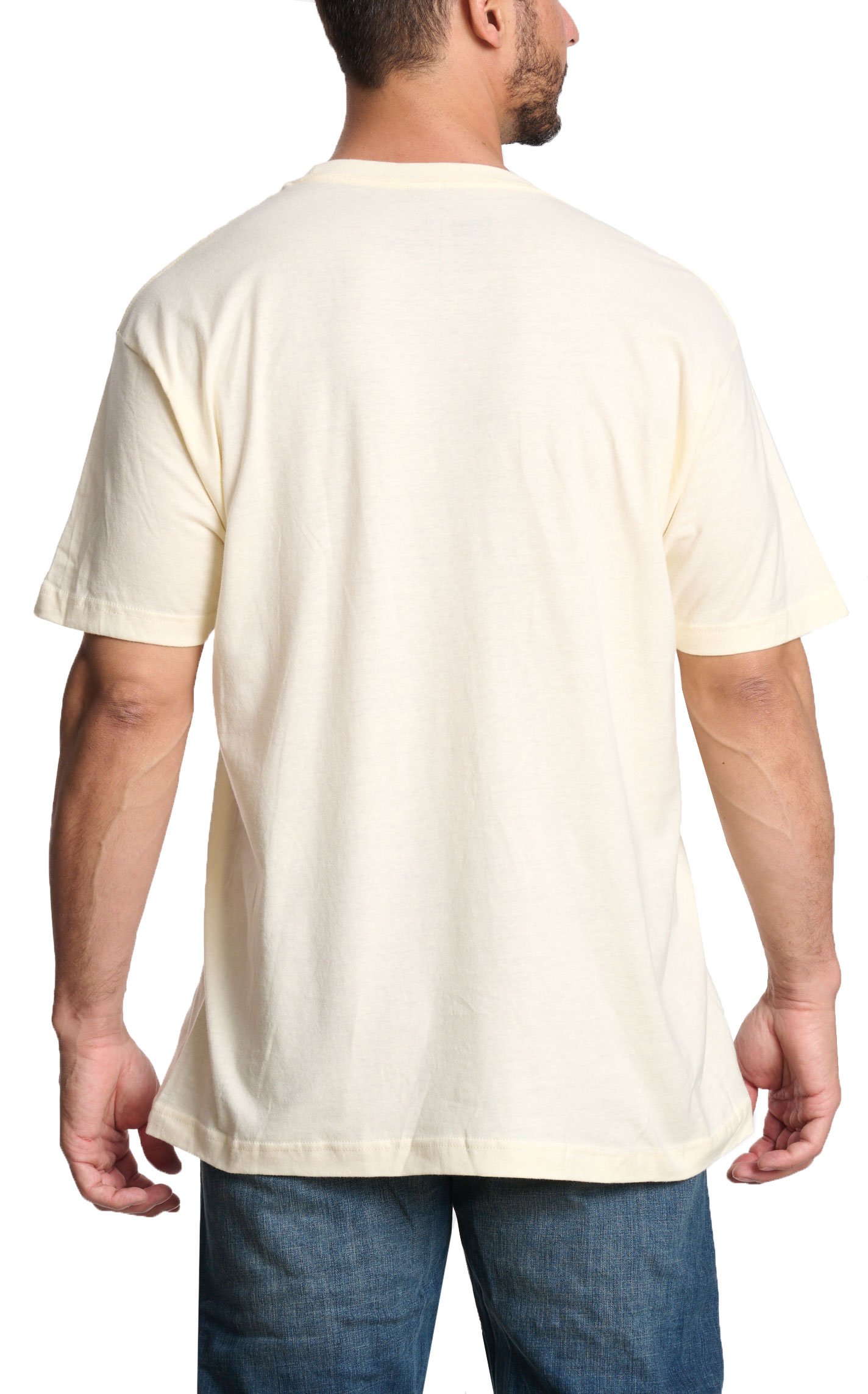 Brew City Men's Natural Coors Cowboy Graphic T-Shirt - Image 1