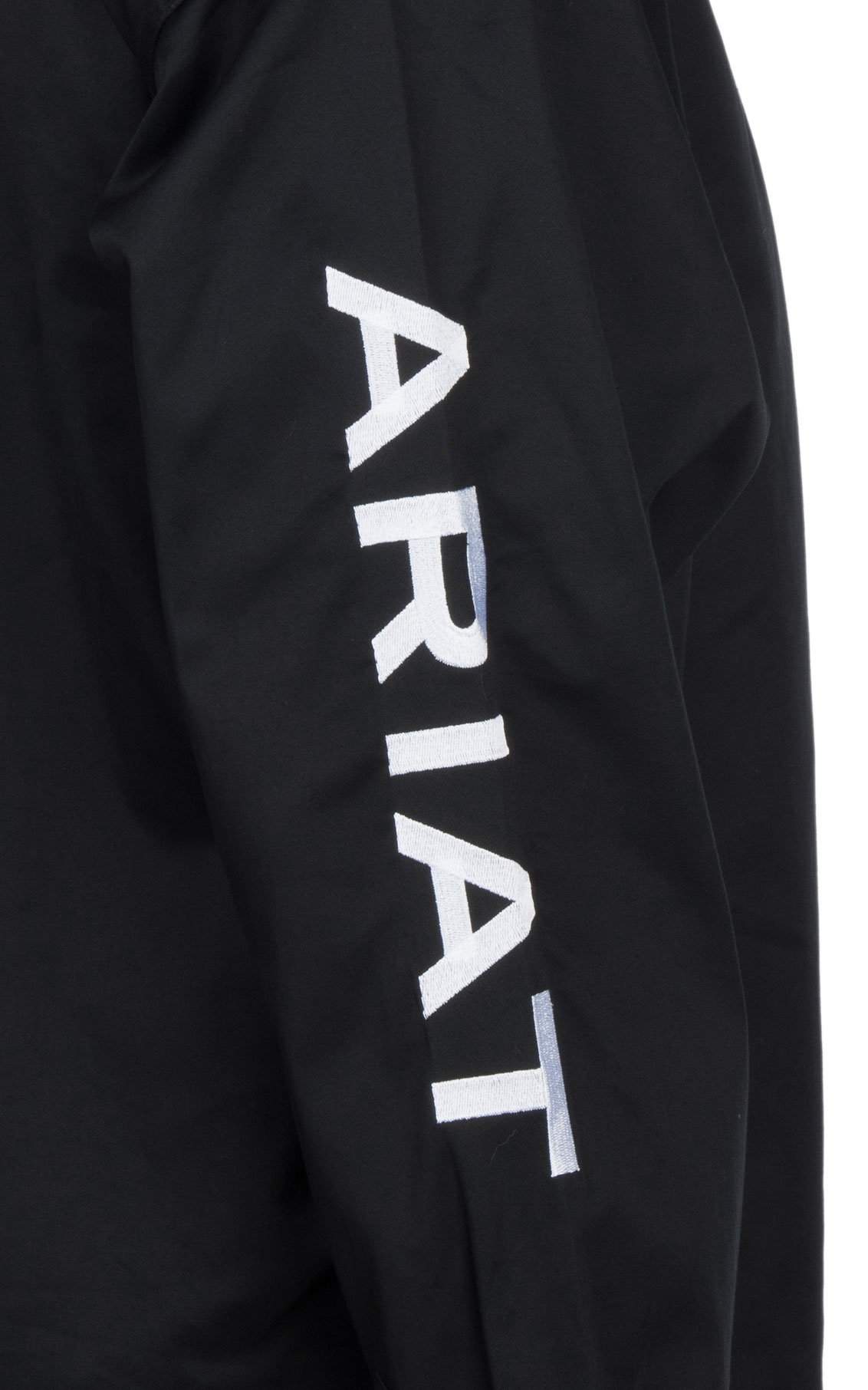 Ariat Men's Black Team Logo Long Sleeve Western Shirt - Image 1