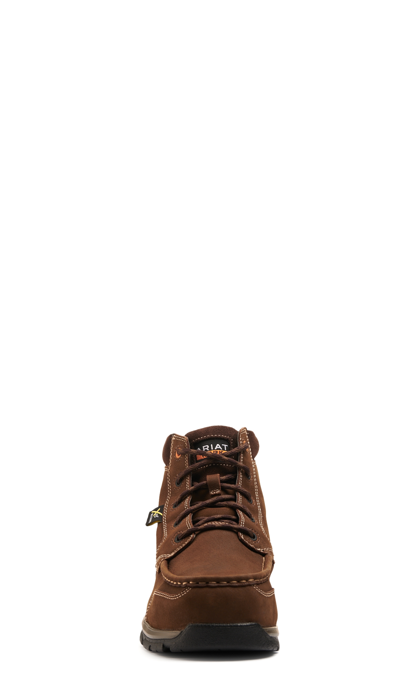 Ariat Men's Edge LTE Dark Brown Chukka MetGuard Round Composite Toe Lace Up Work Boot - Image 1