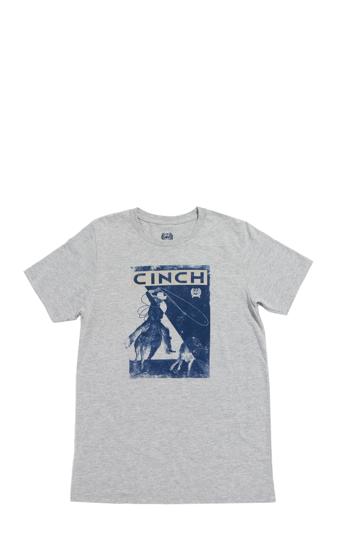 Cinch Boy's Gray Graphic T-Shirt - Image 1