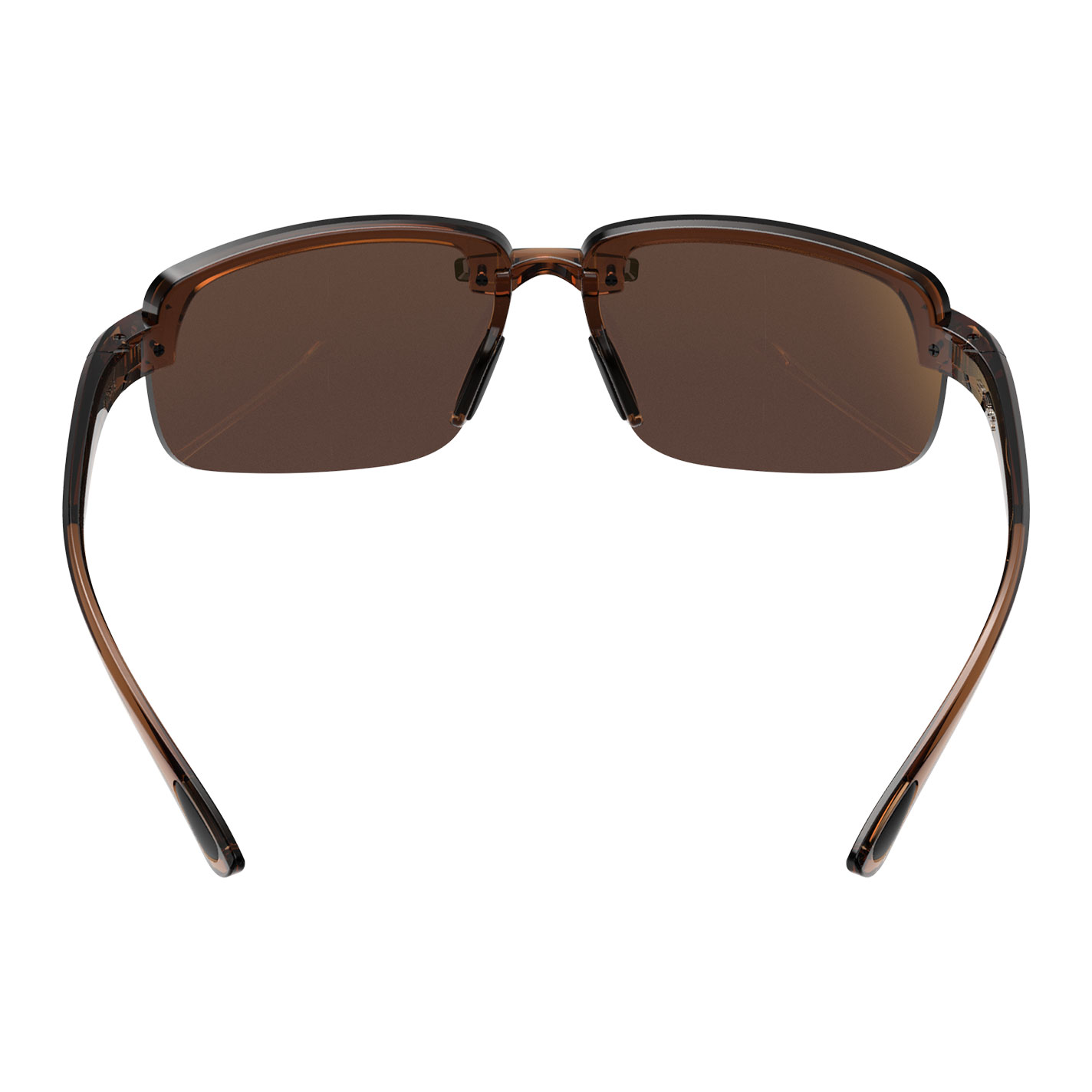 Bex Harris Clear Brown & Gold Sunglasses - Image 1