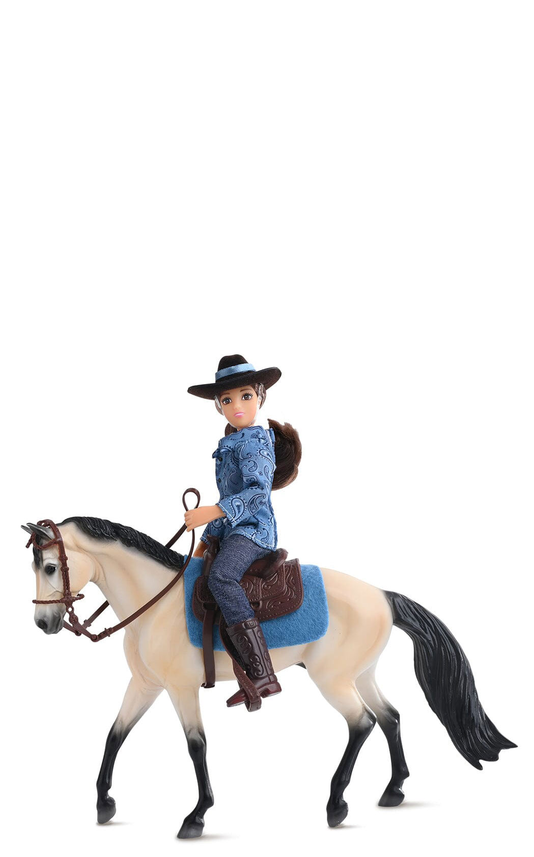 Breyer New Western Horse and Rider Horse Toy - Image 2