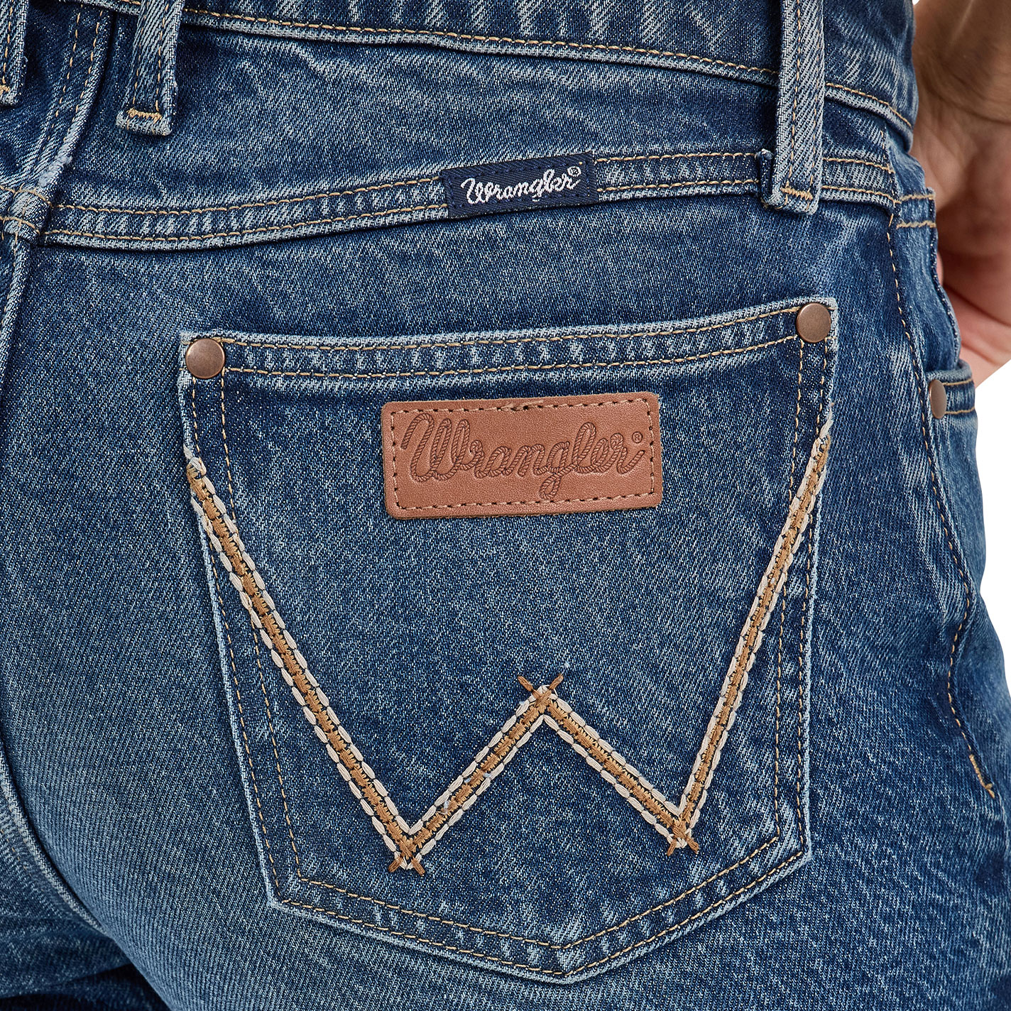 Wrangler Retro Women's Mae Isabella Medium Wash Bootcut Jeans - Image 1