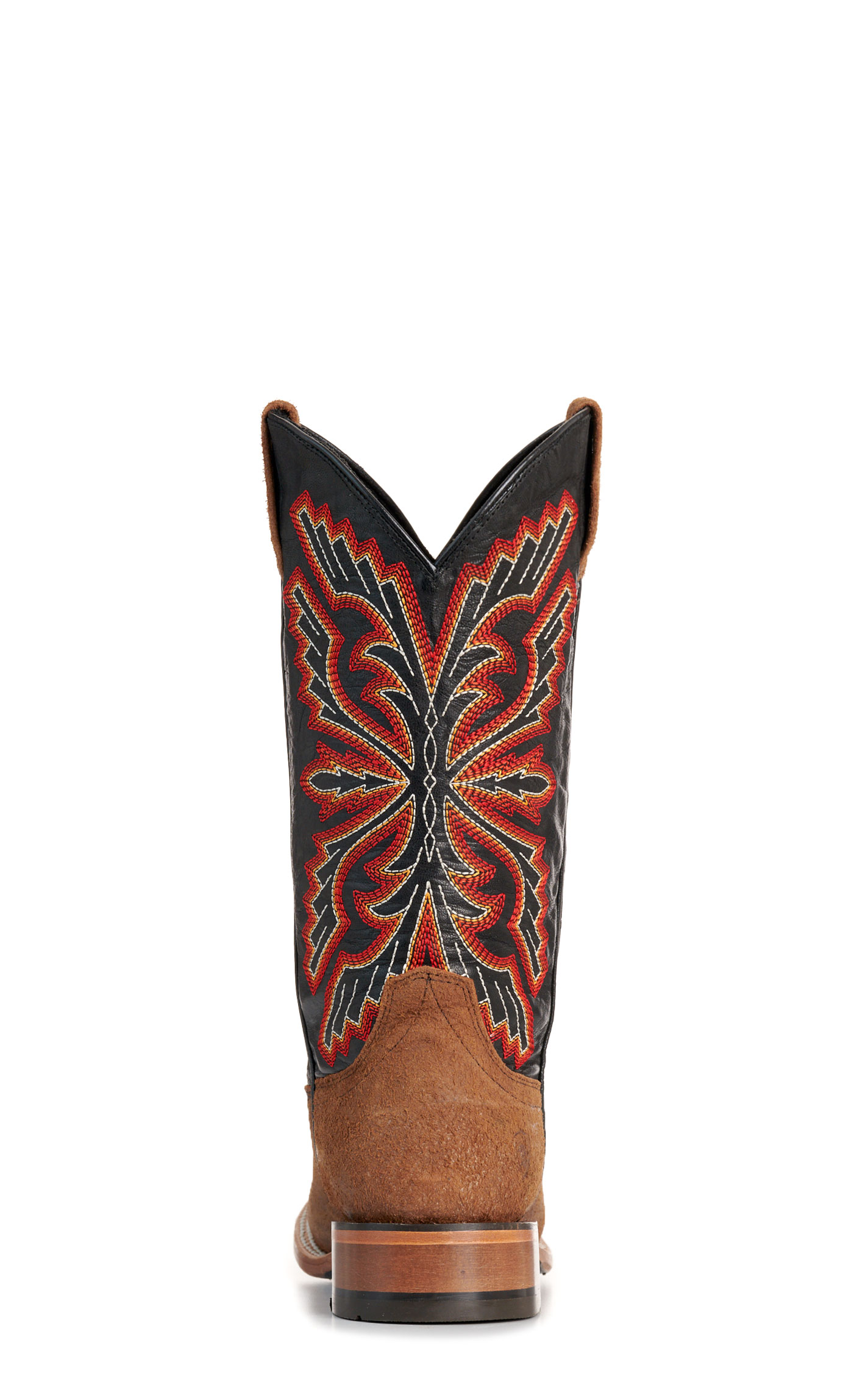 Ariat Men's Weathered Wicker & Bayou Black Wide Square Toe Cowboy Boots - Image 1