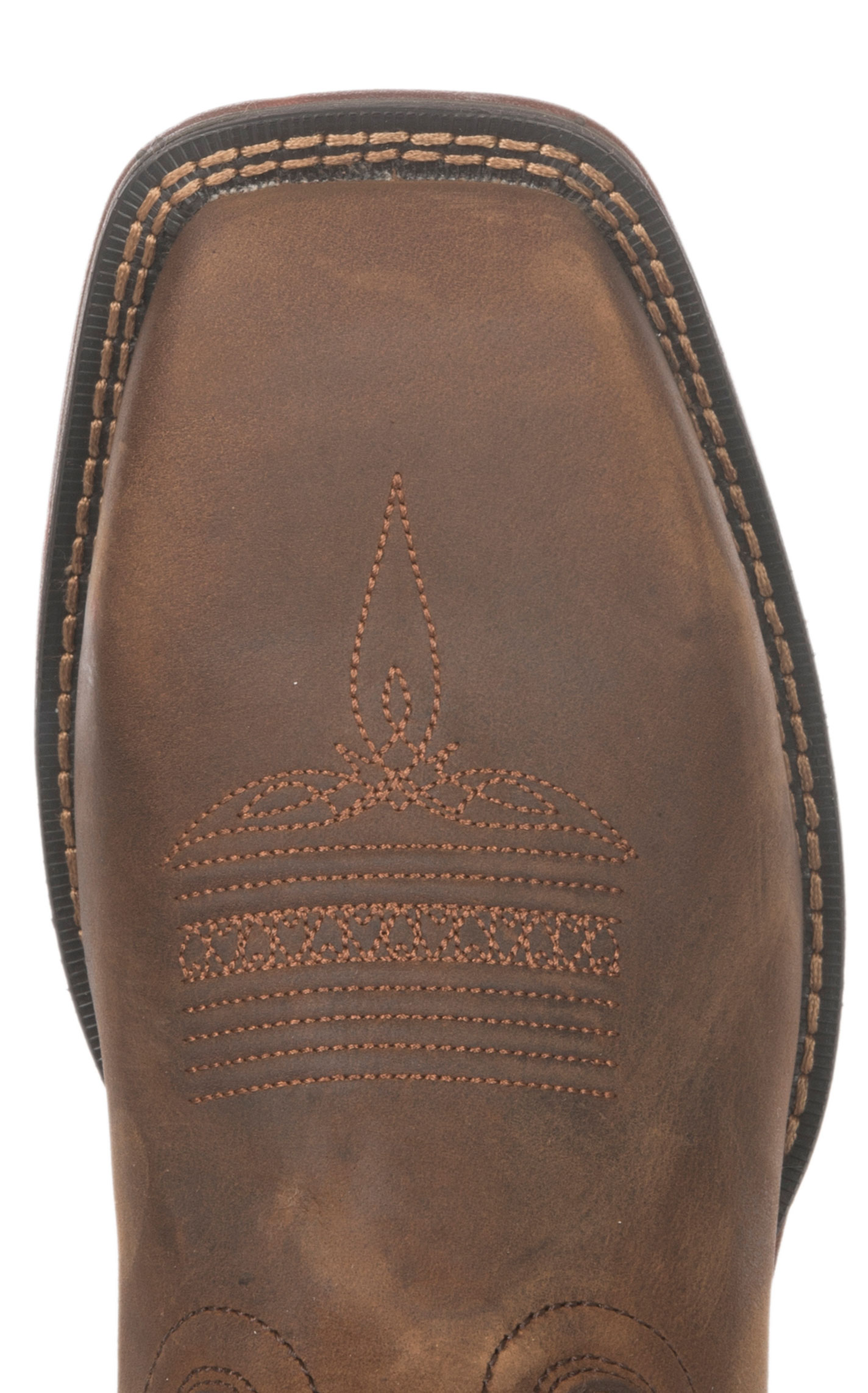 Durango Men's Rebel Brown Square Steel Toe Work Boot - Image 1