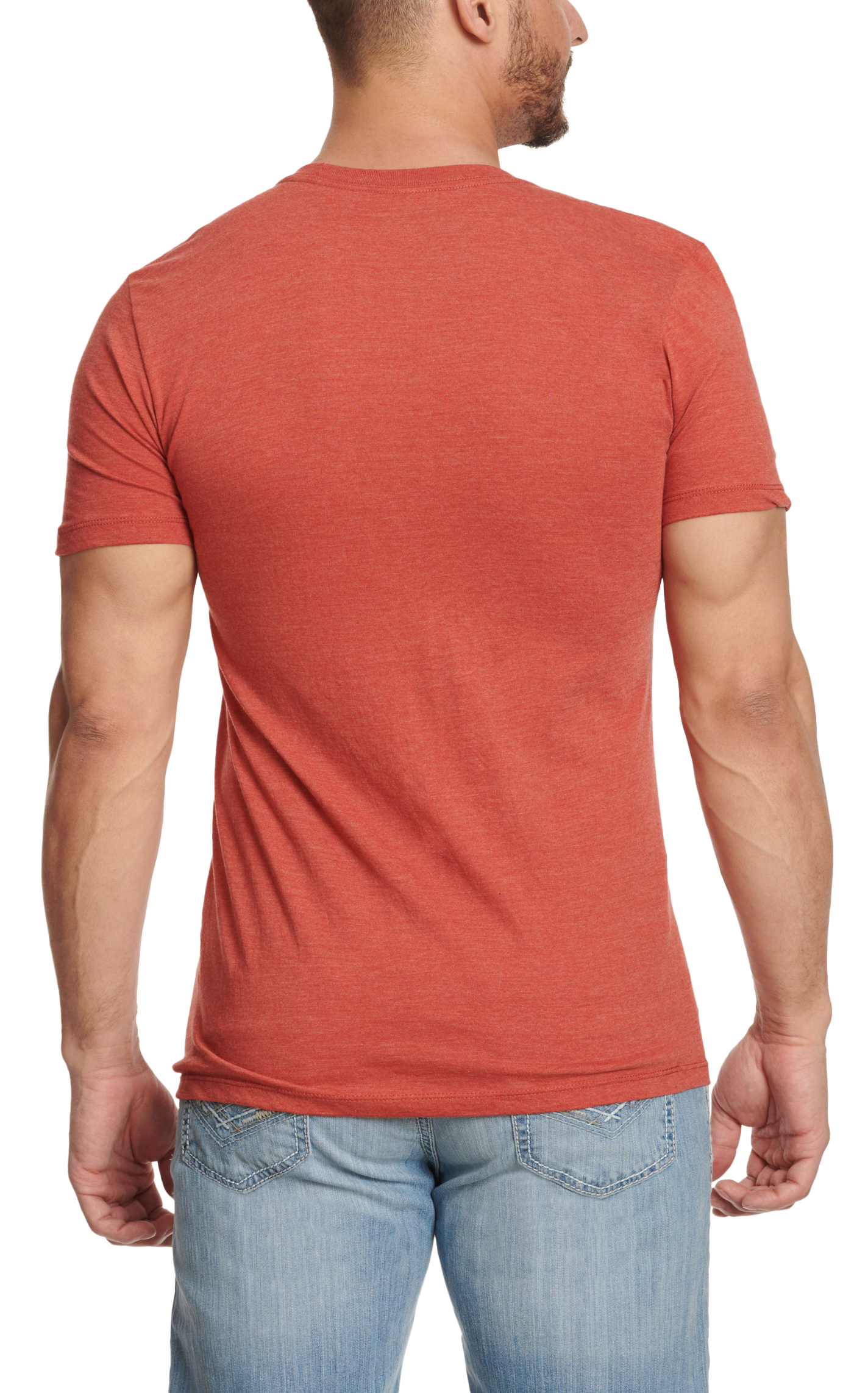 Cinch Men's Red & World's Best Cowboy Logo Graphic T-Shirt   - Image 1