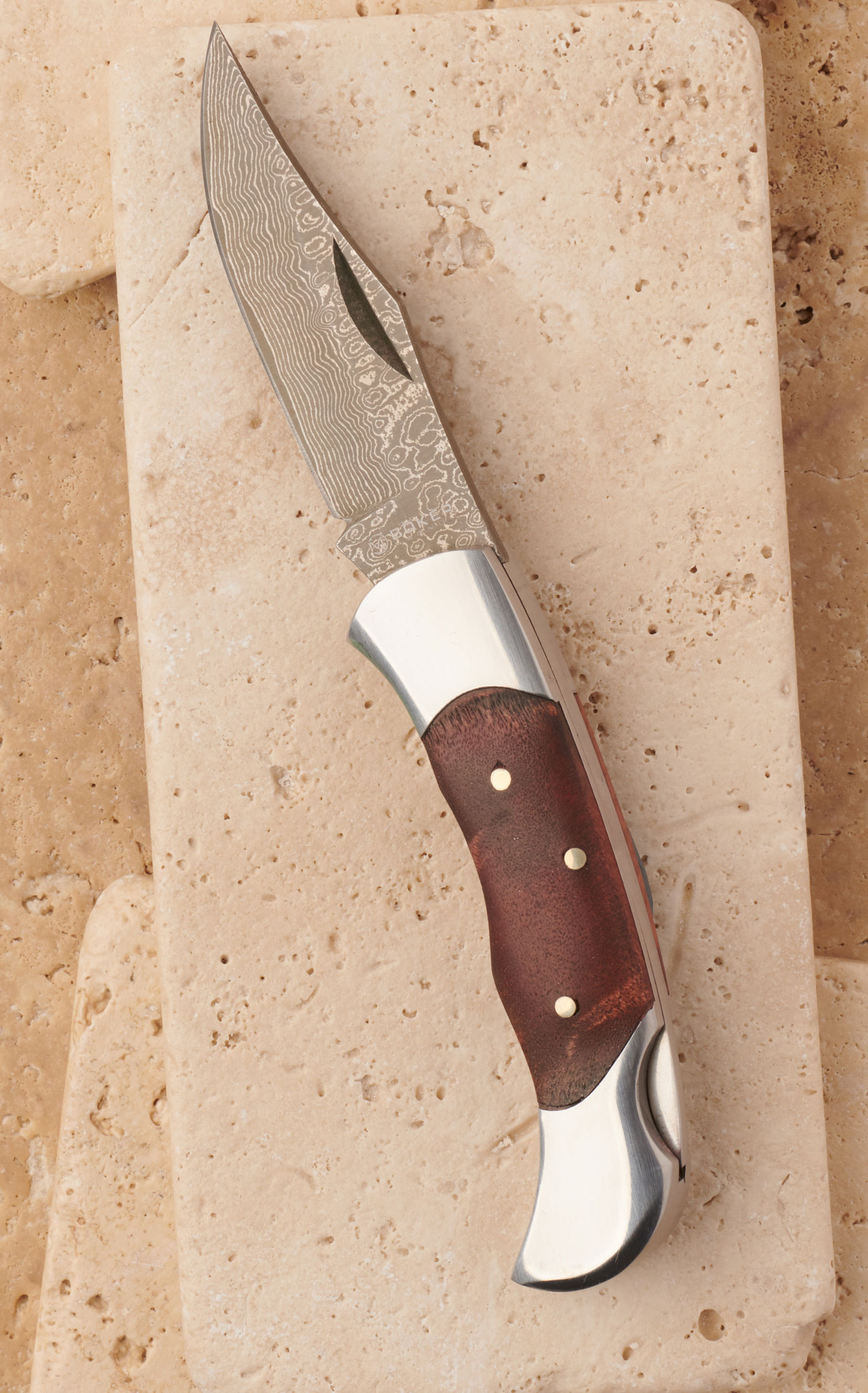 Boker Magnum Lady Damascus Blade Pocket Knife - Image 1