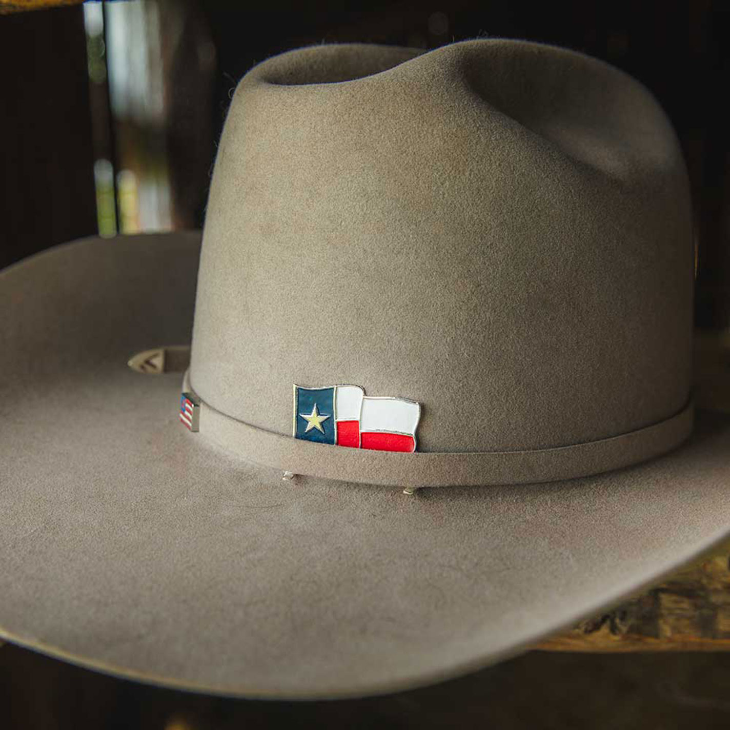Montana Silversmiths Lone Star Promise Hat Flag - Image 1