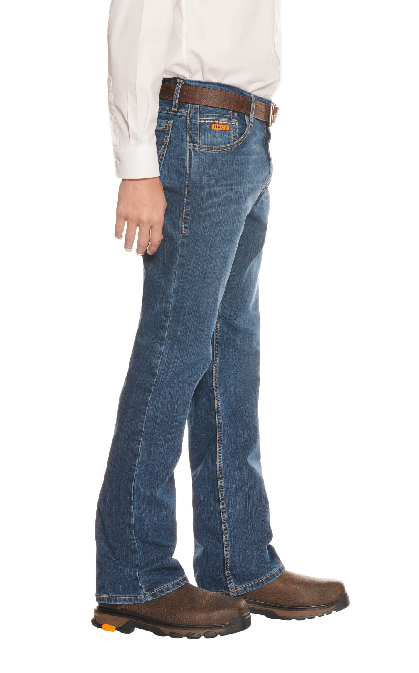 Wrangler Retro Men's Slim Boot FR Stretch Work Jeans - Image 1