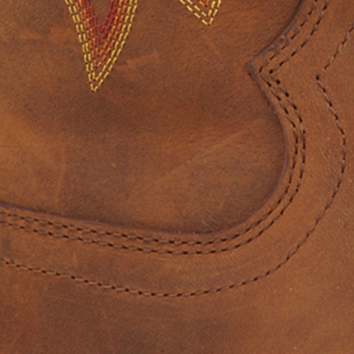 Durango Men's Rebel Russet Brown Square Toe Cowboy Boot - Image 1