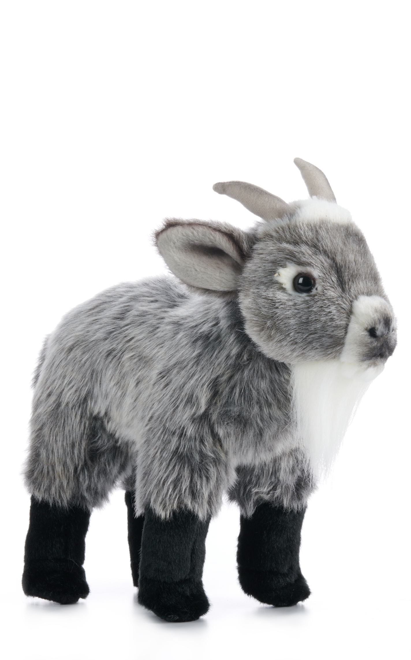 Bearington Collection Barnyard Buddies Garret Billy Goat Stuffed Animal - Image 1