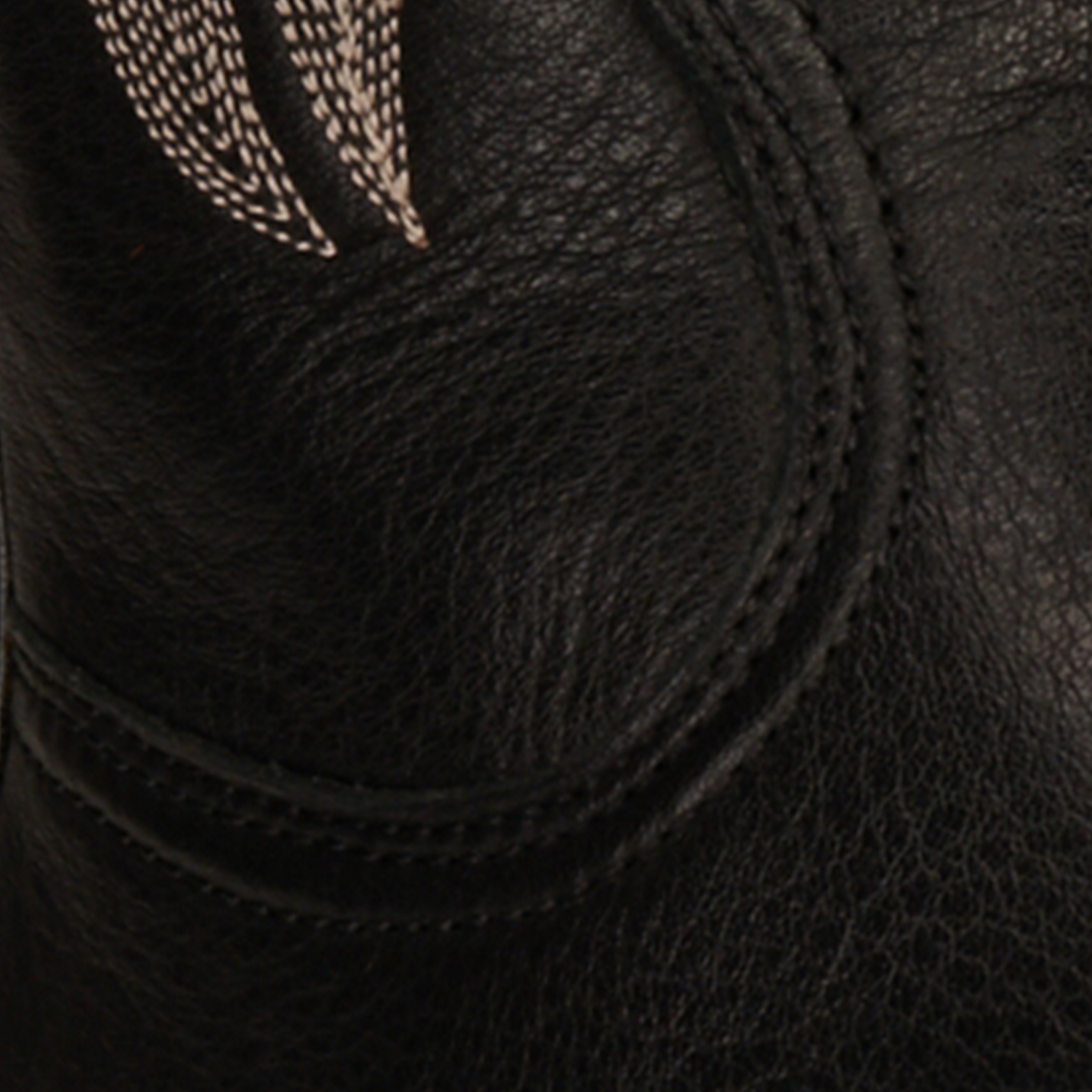 Ariat Men's Legend Black Deertan Punchy Toe Cowboy Boots - Image 1