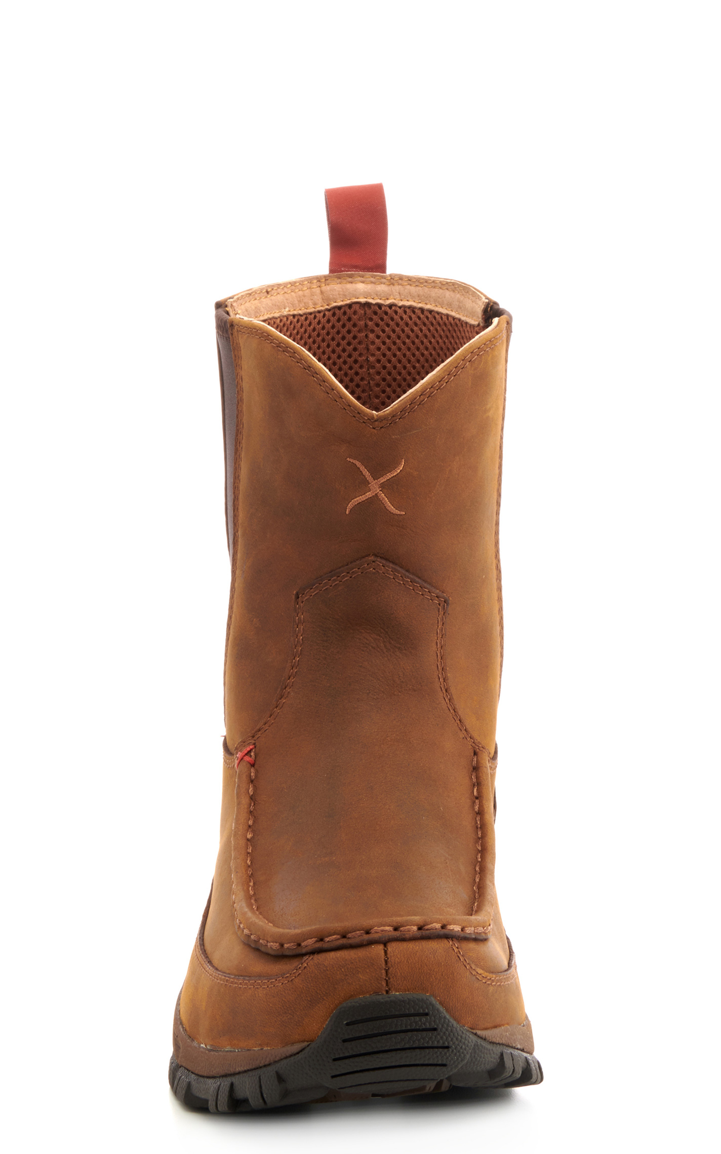 Twisted X Men's Distressed Saddle Brown Hiker Boots - Image 1