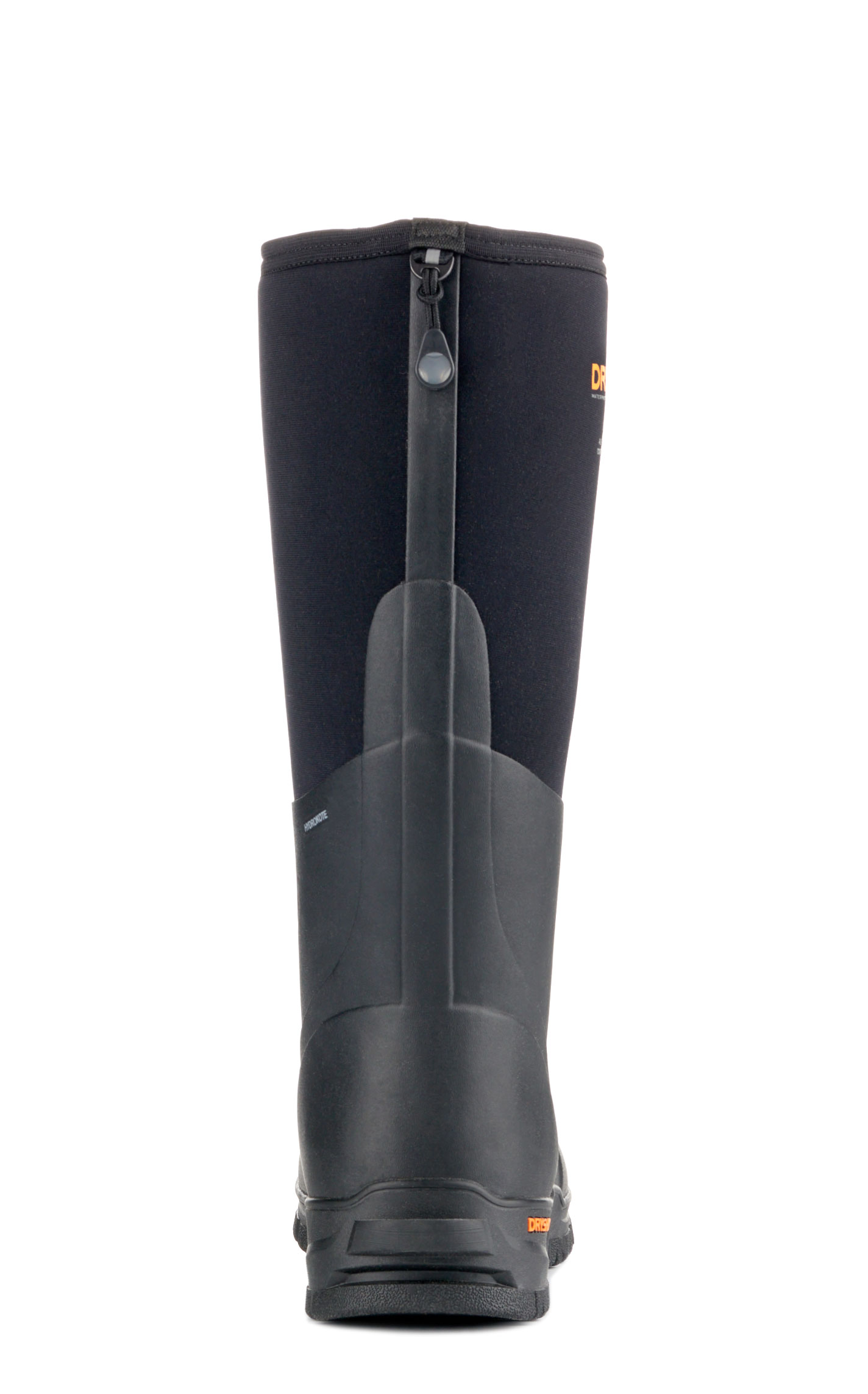 Dryshod Mudcat Hi Black Waterproof Toe Guard Round Toe Rubber Work Boots - Image 1