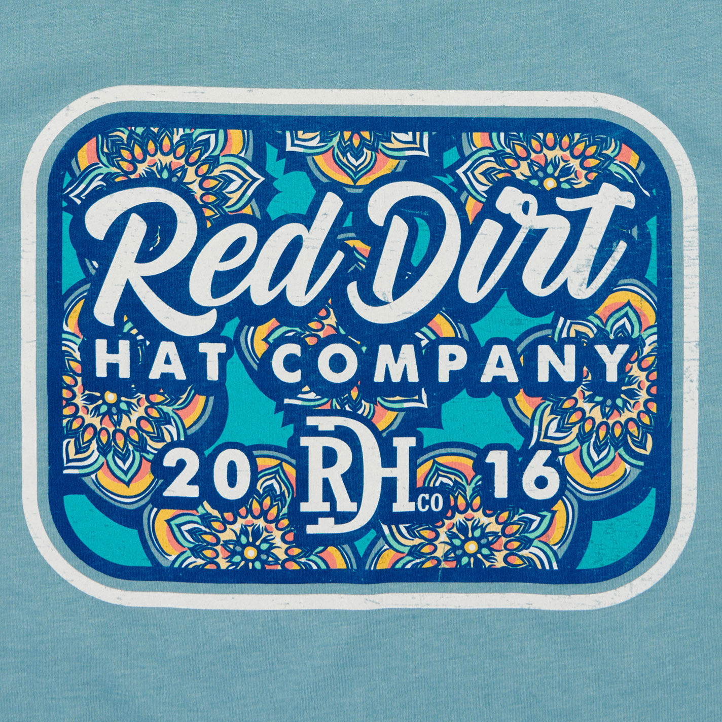 Red Dirt Hat Co. Women's Blue Lagoon Graphic T-Shirt - Image 1