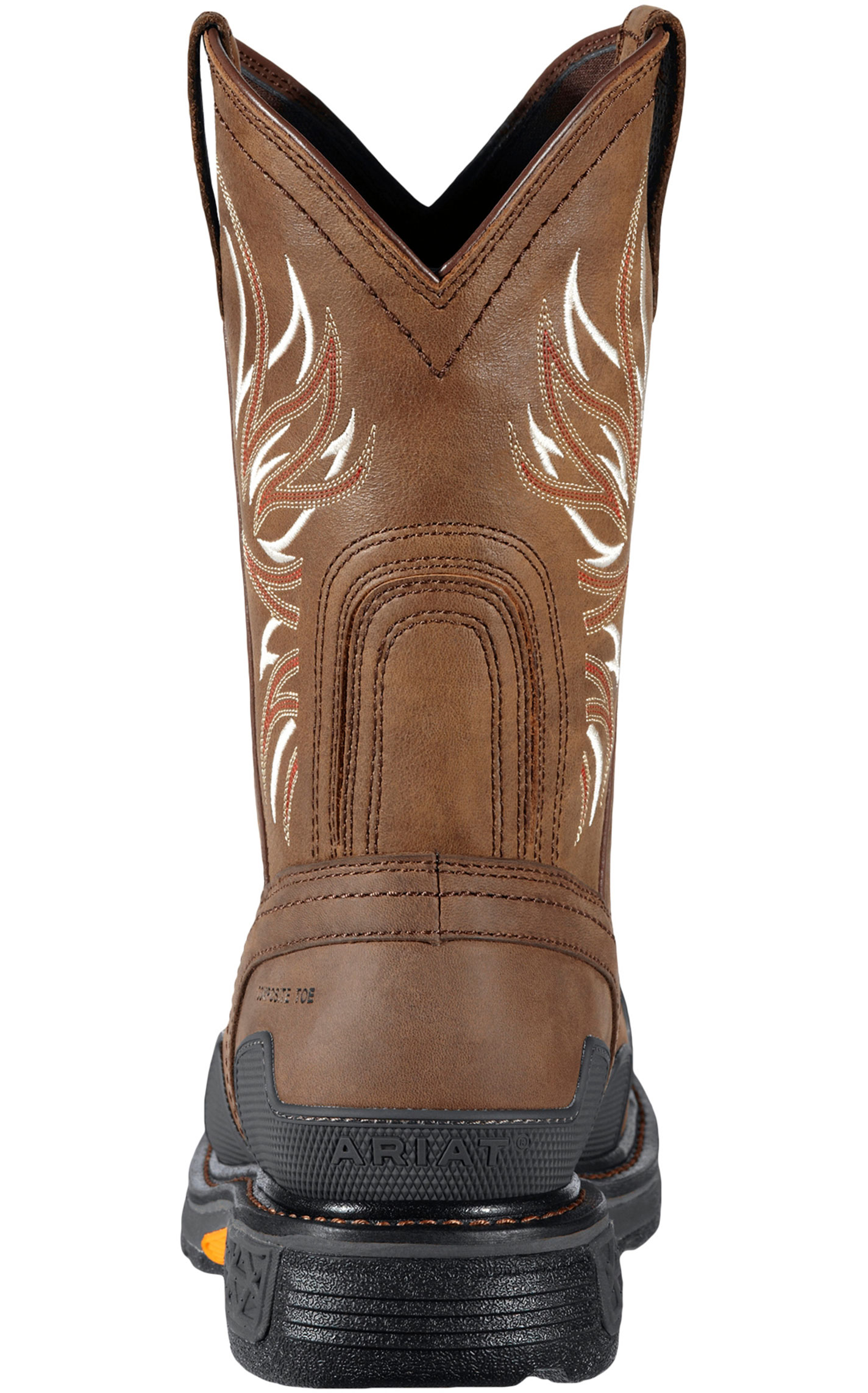 Ariat Men's Overdrive Alamo Brown Square Composite Toe Work Boot - Image 1